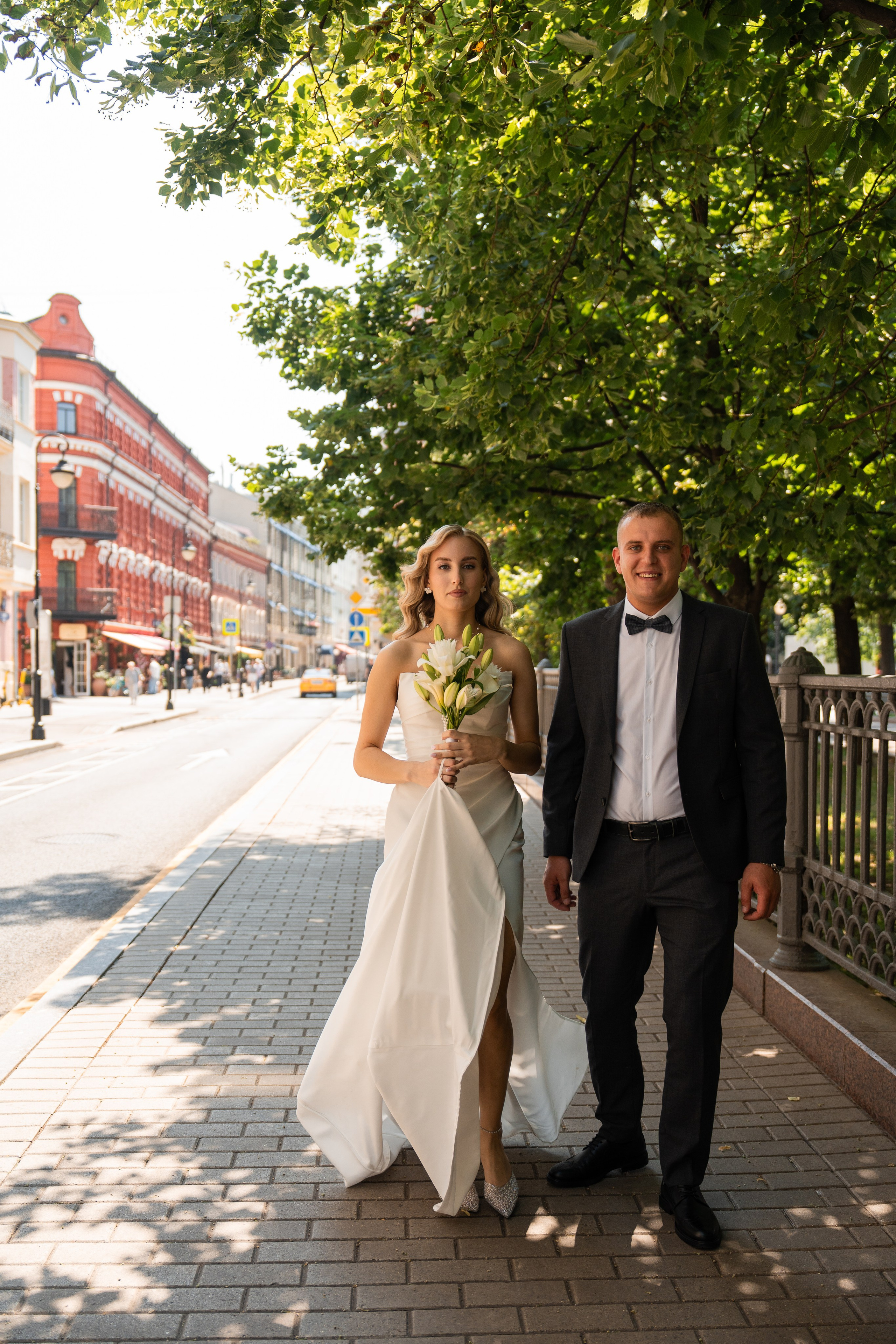 Свадебная фотосессия в Москве, регистрация в Кутузовском ЗАГСе Москва. Свадебный фотограф в Москве Анна Полушина