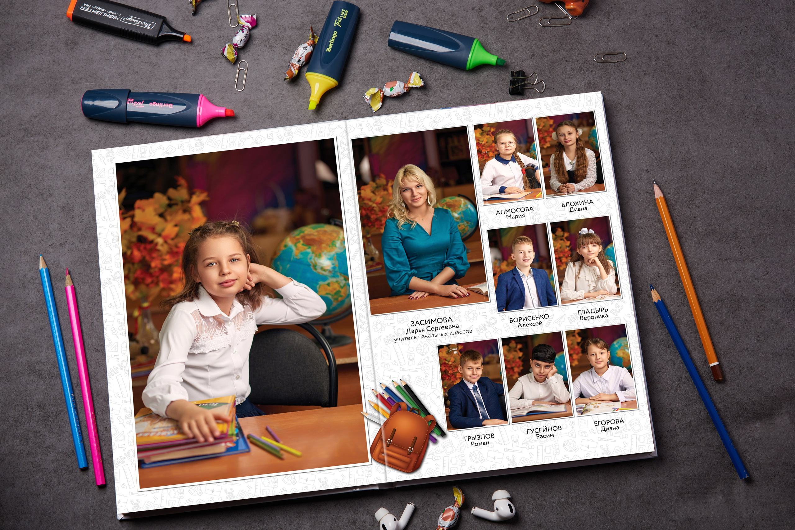 4. Школьный фотограф в Туле Владимир Греков. Выпускные альбомы