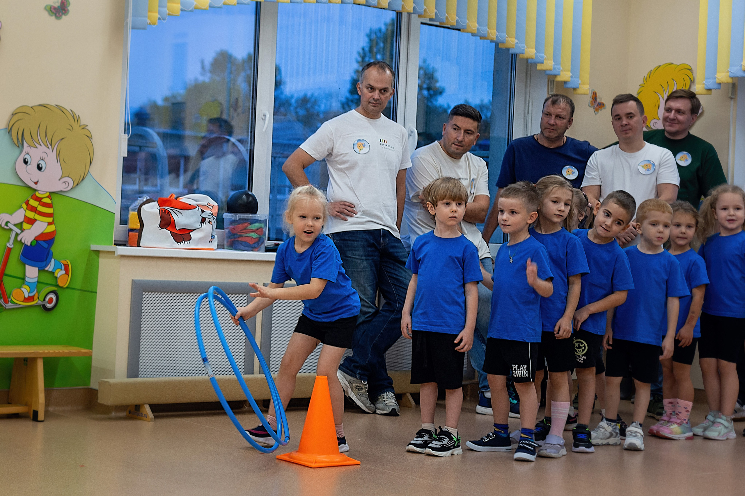 День пап в детском саду_2024. Семейный фотограф в Санкт-Петербурге