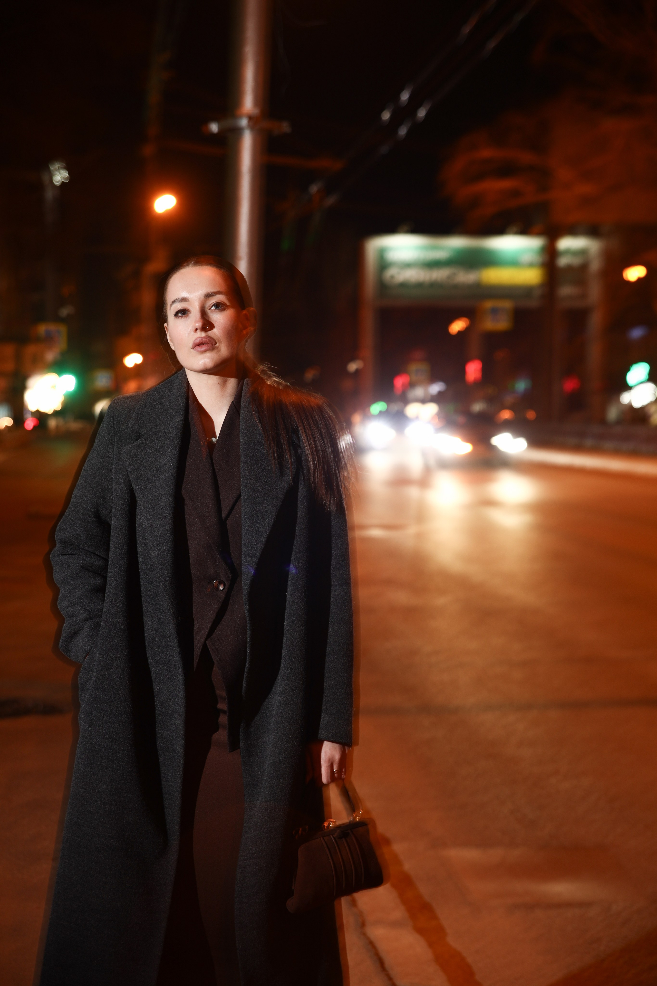 Ночная прогулки. Индивидуальный фотограф Новосибирск Настя