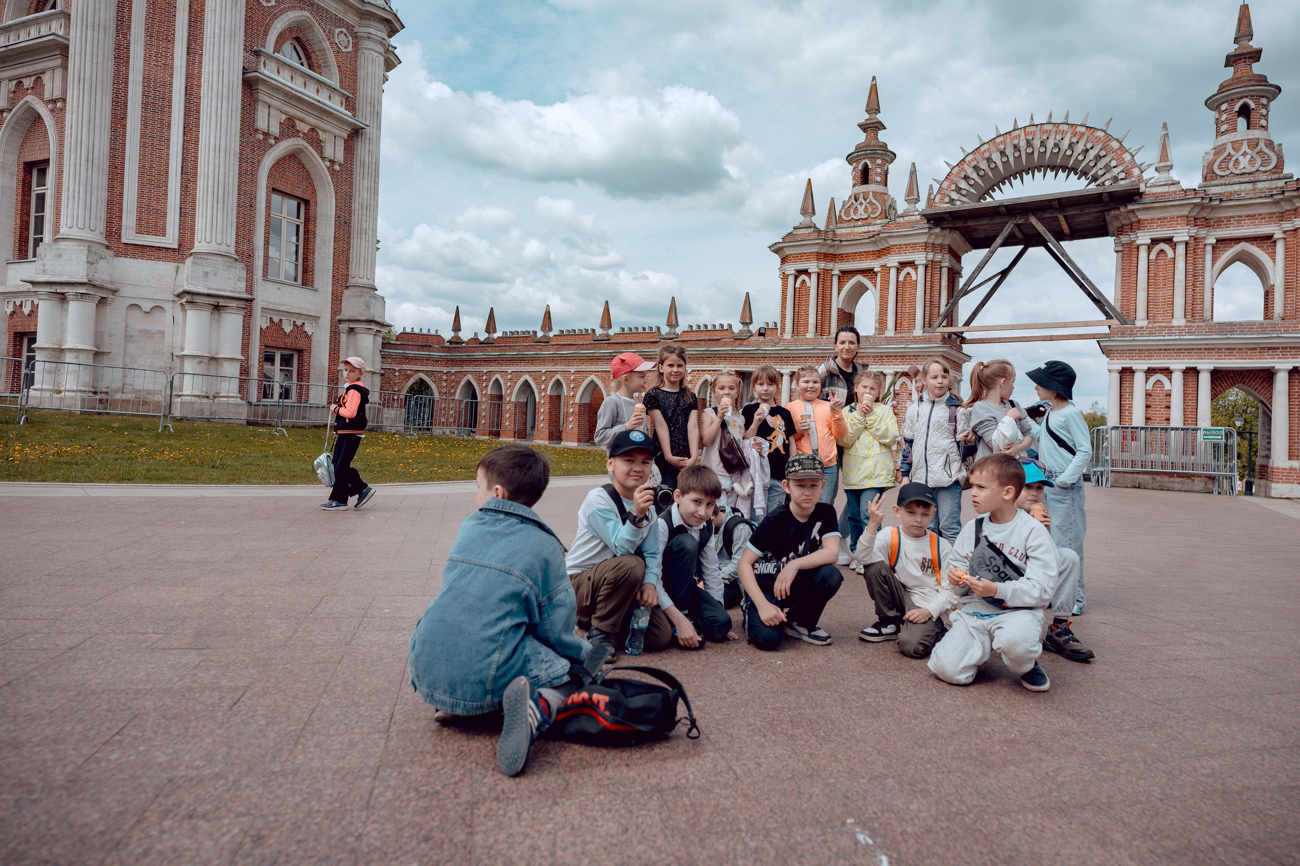 Прогулка в Царицино. Портретный и семейный фотограф в Москве/Видное