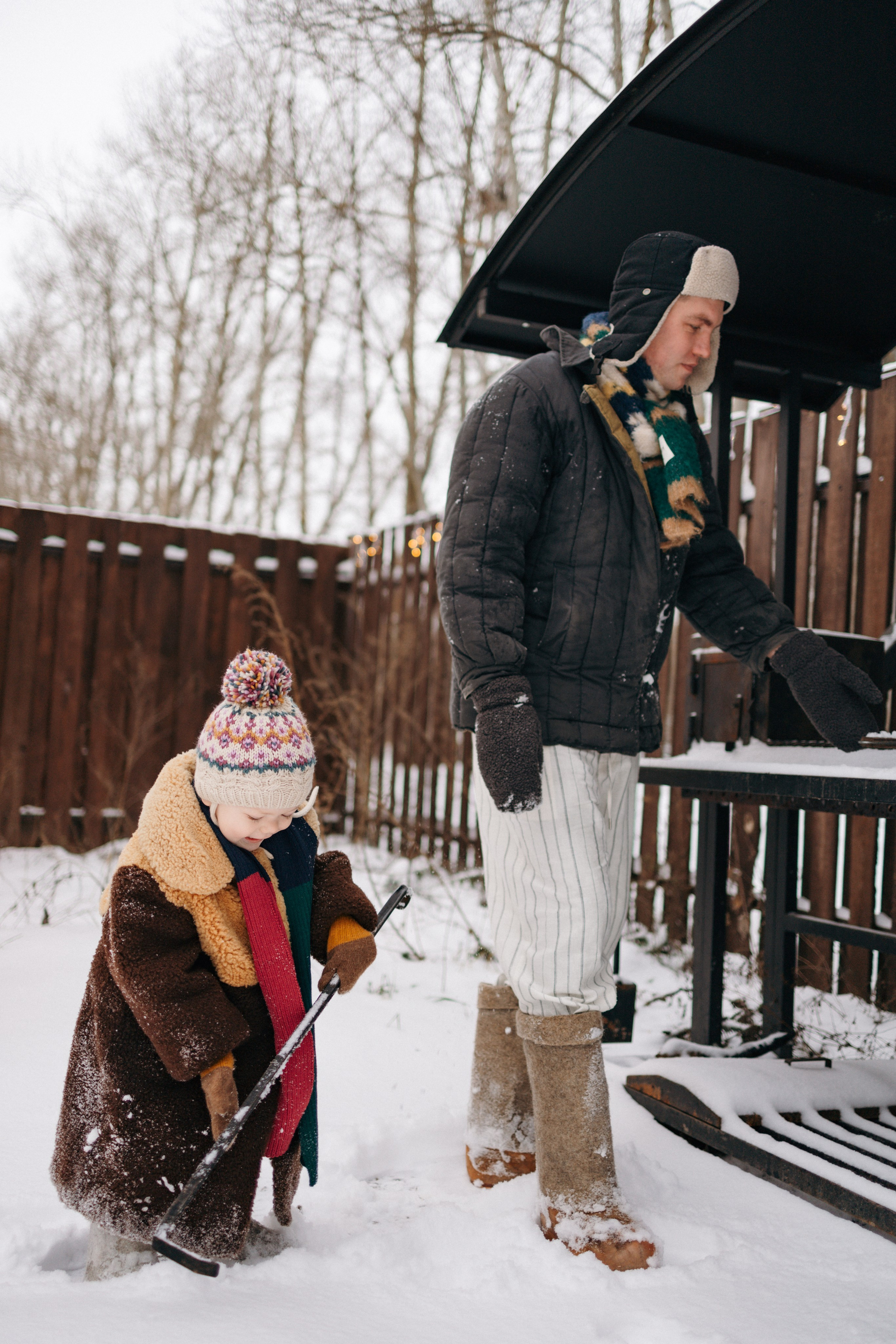 Зима в глэмпинге. Ваш фотограф