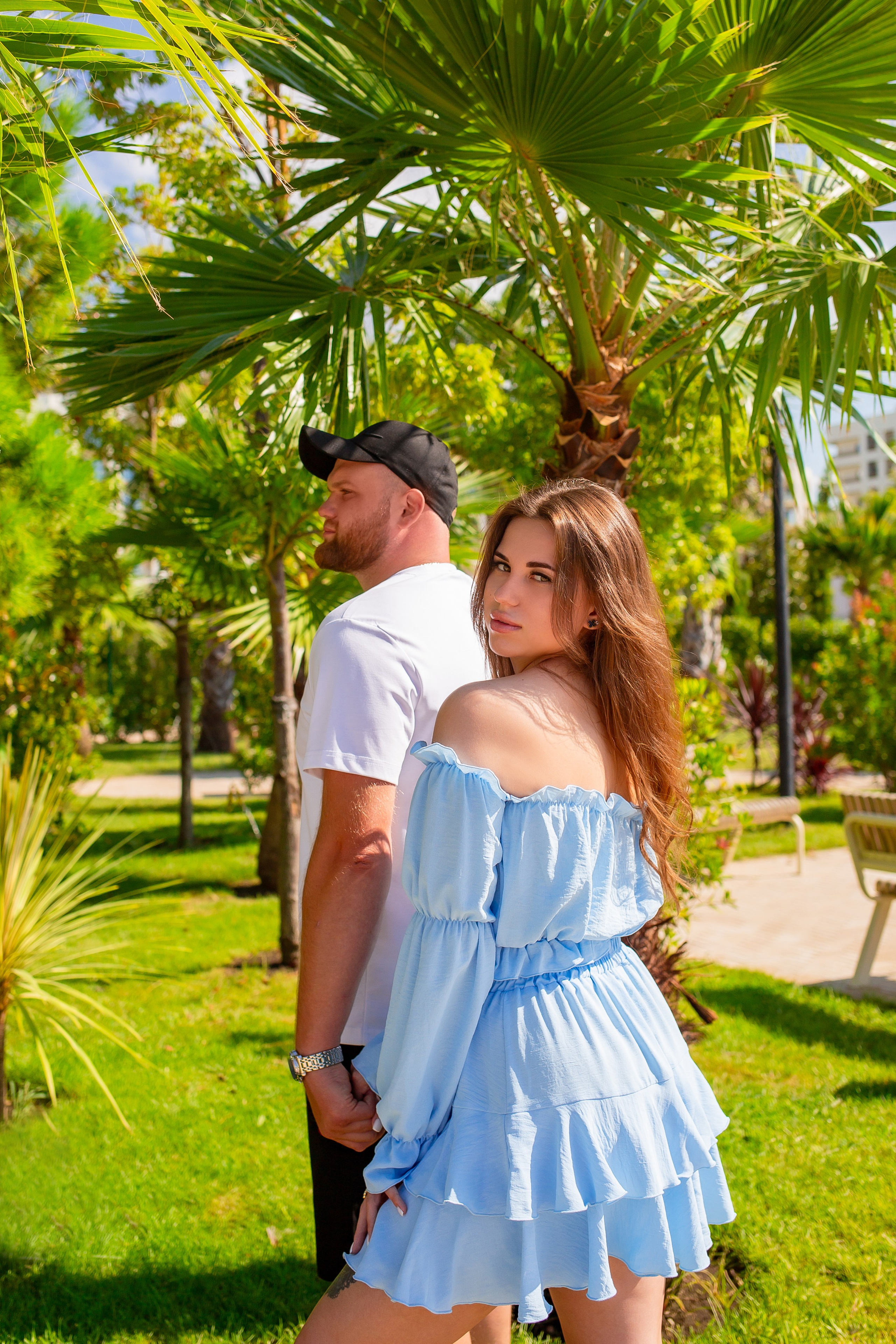 Лав стори фотосессия Музыкальный сад. Фотограф Сочи Адлер. Солькаева Анастасия