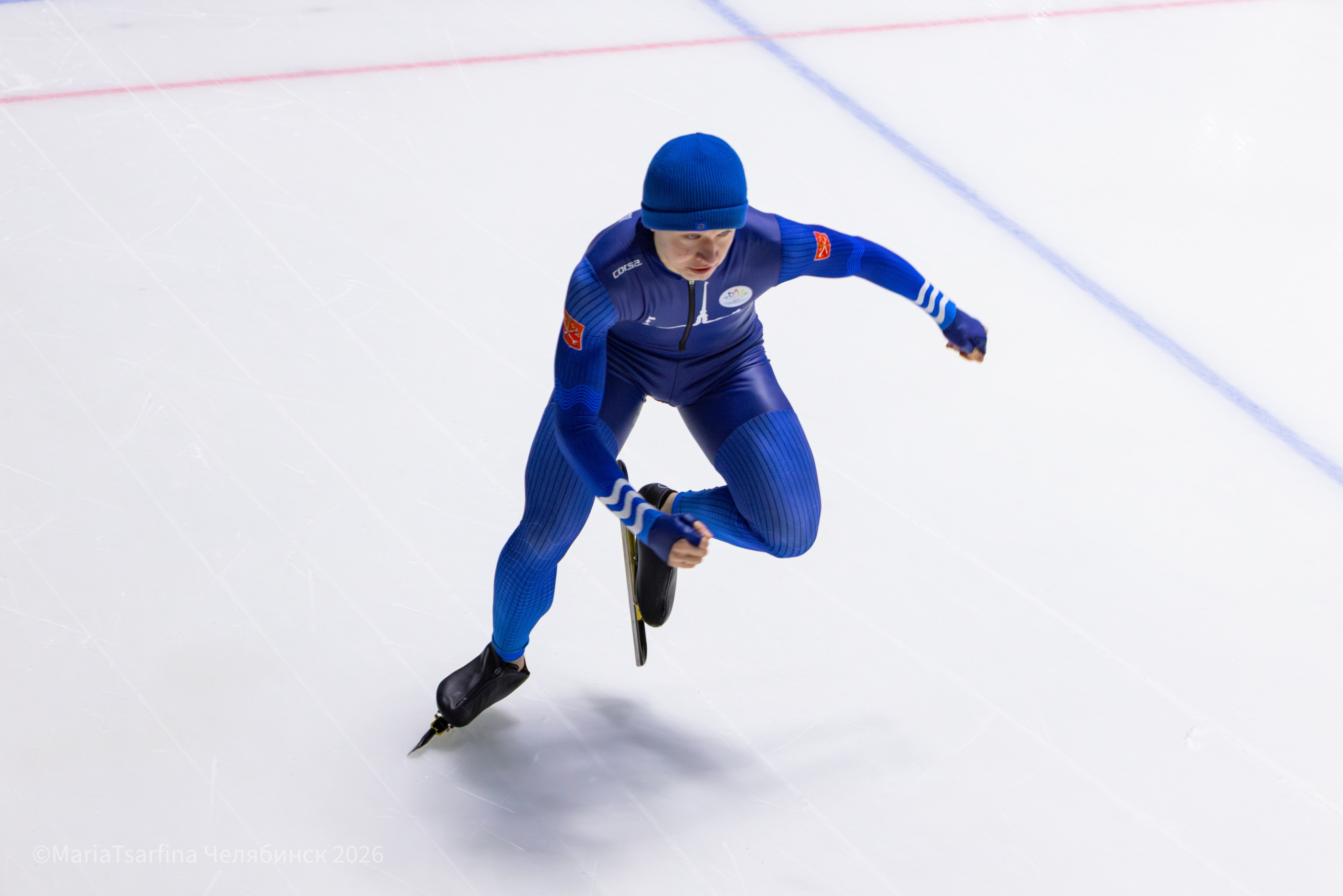 Конькобежный спорт. Спортивная съемка Мария Царфати