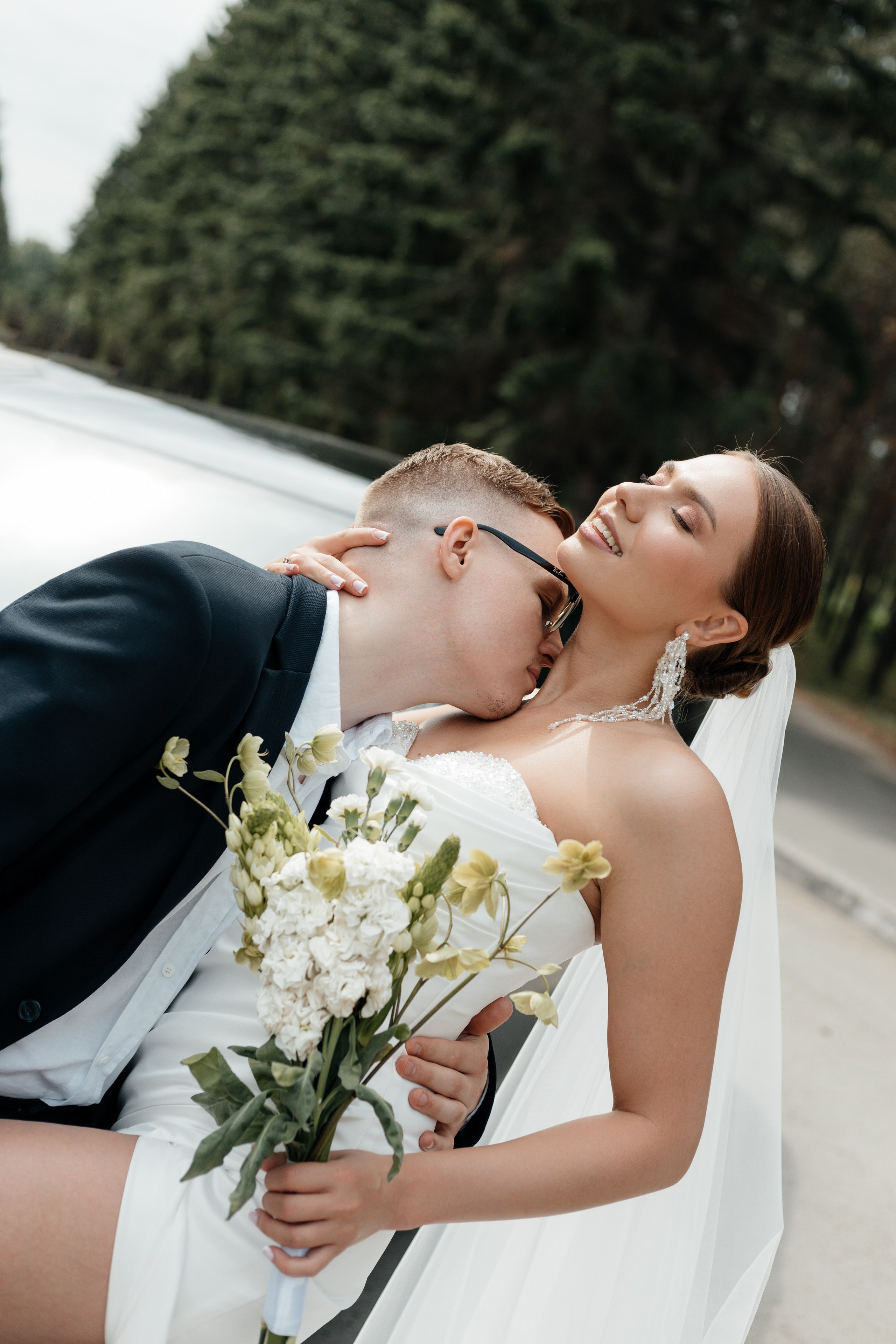 Нежные мгновения свадьбы: Семён и Вероника. Фотограф Семён Гнеушев