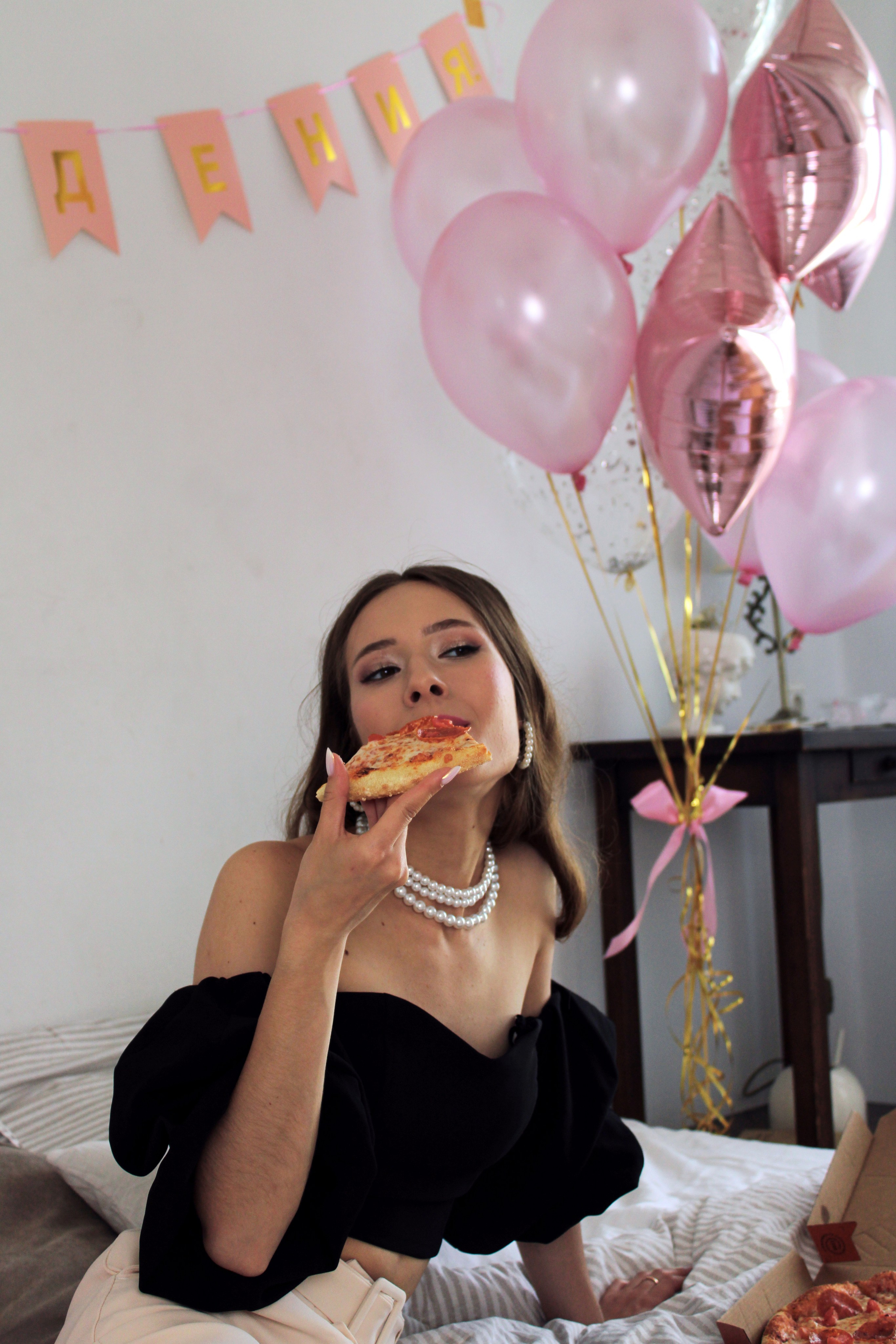 День рождения (студия). Женский портретный фотограф в Москве Анастасия Карпова