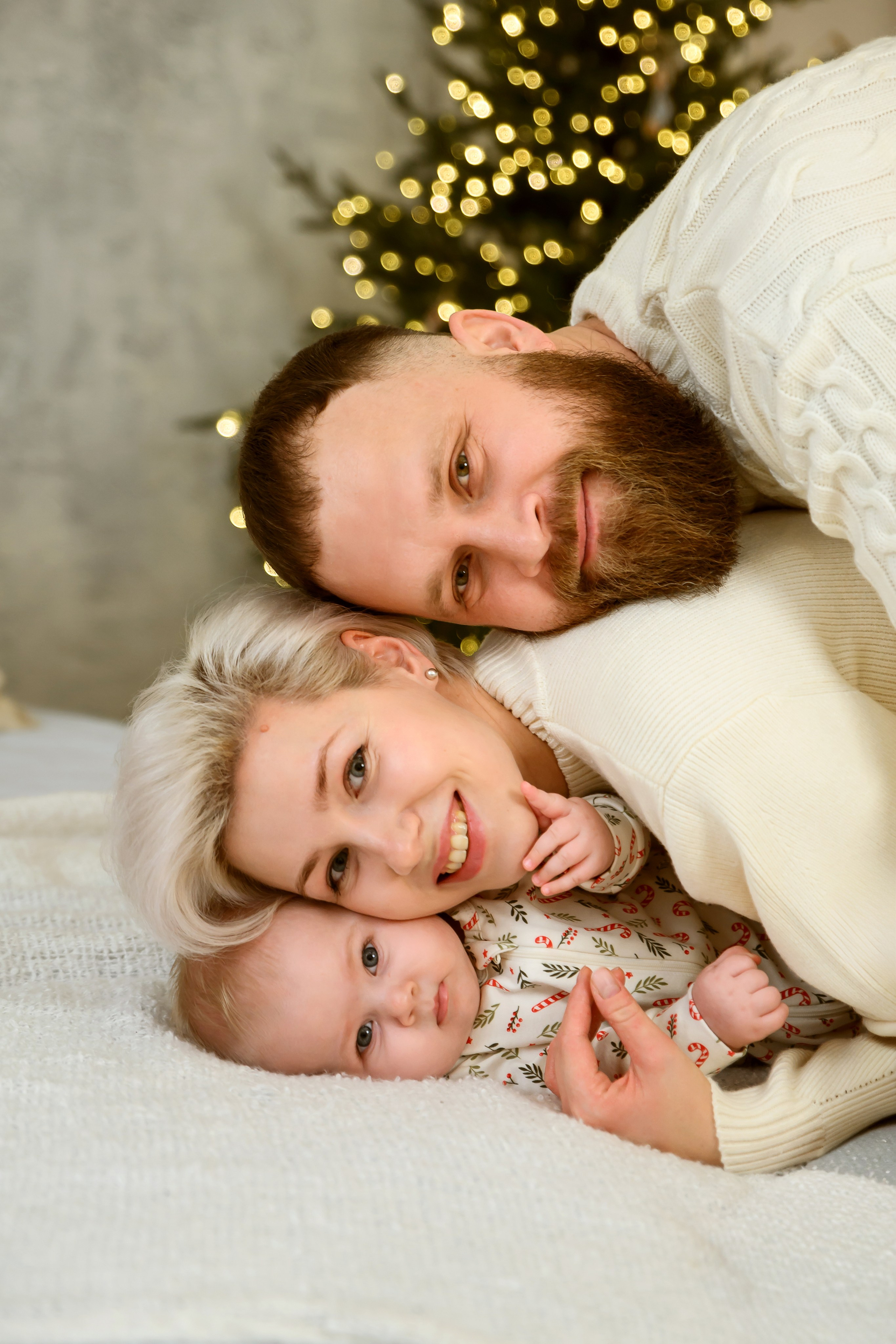 Сонечка и ее первый новый год. Фотограф новорожденных Екатеринбург, Первоуральск