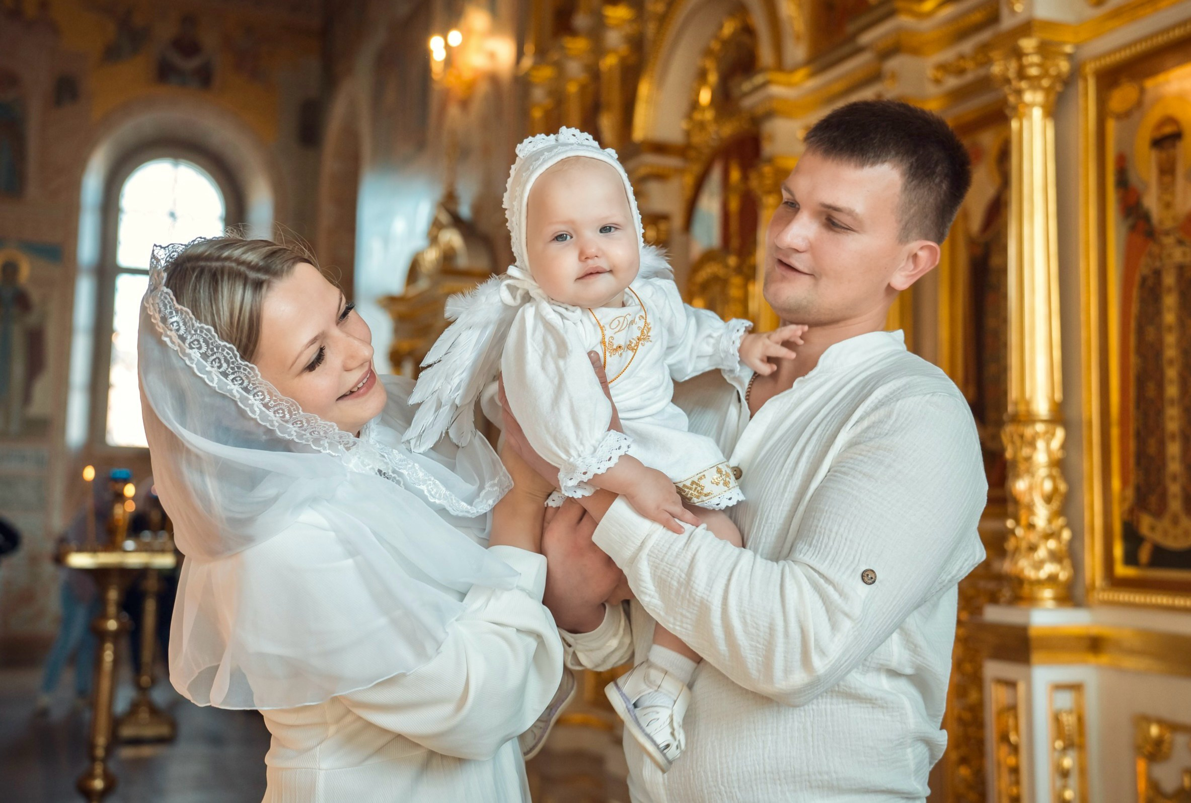 Крещение Дарьи в Успенском соборе Тульского Кремля. Фотограф на Крещение Тула и Венчание в Туле, детский и семейный фотограф