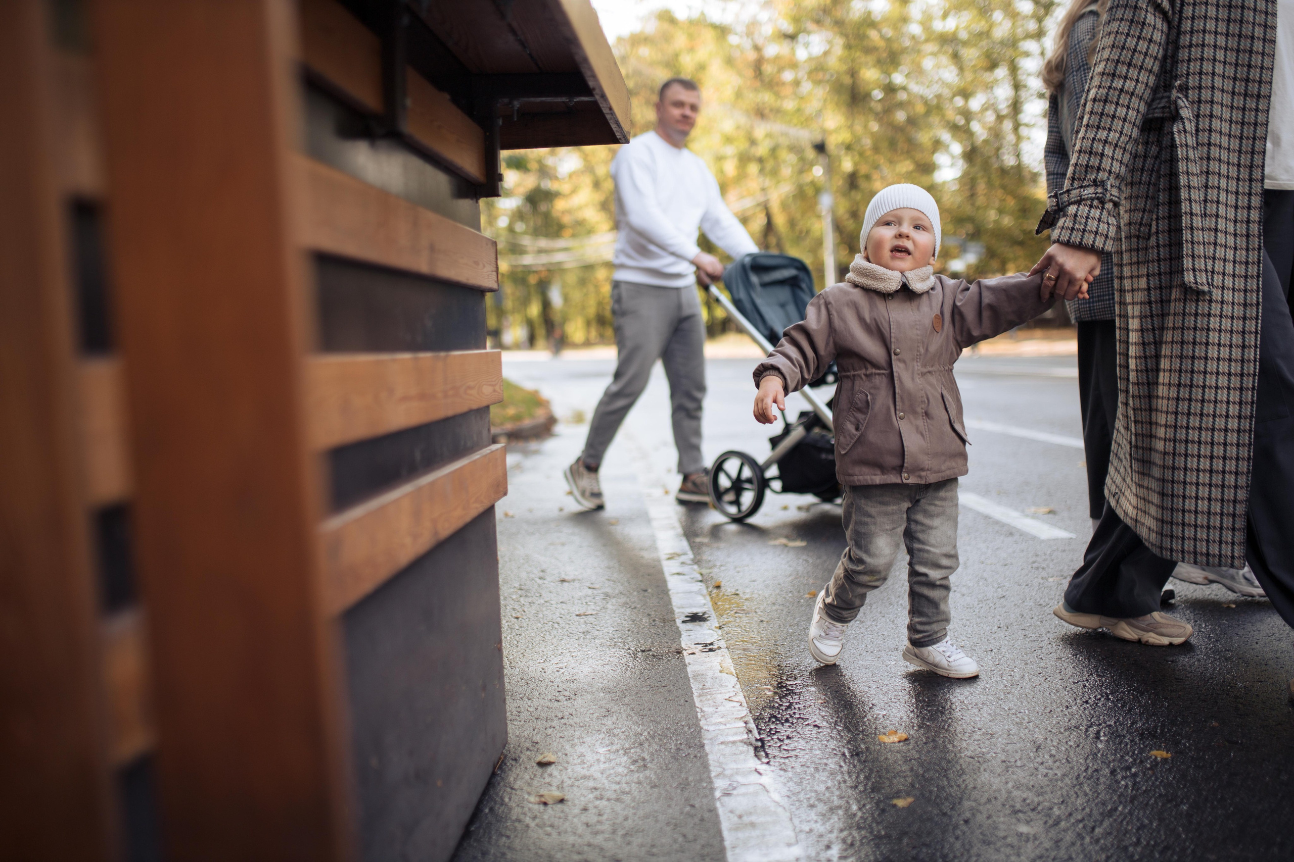 Семейная фотосессия в парке, прогулка по парку. Фотограф Валерия Горбунова Подольск Бутово Видное Щербинка