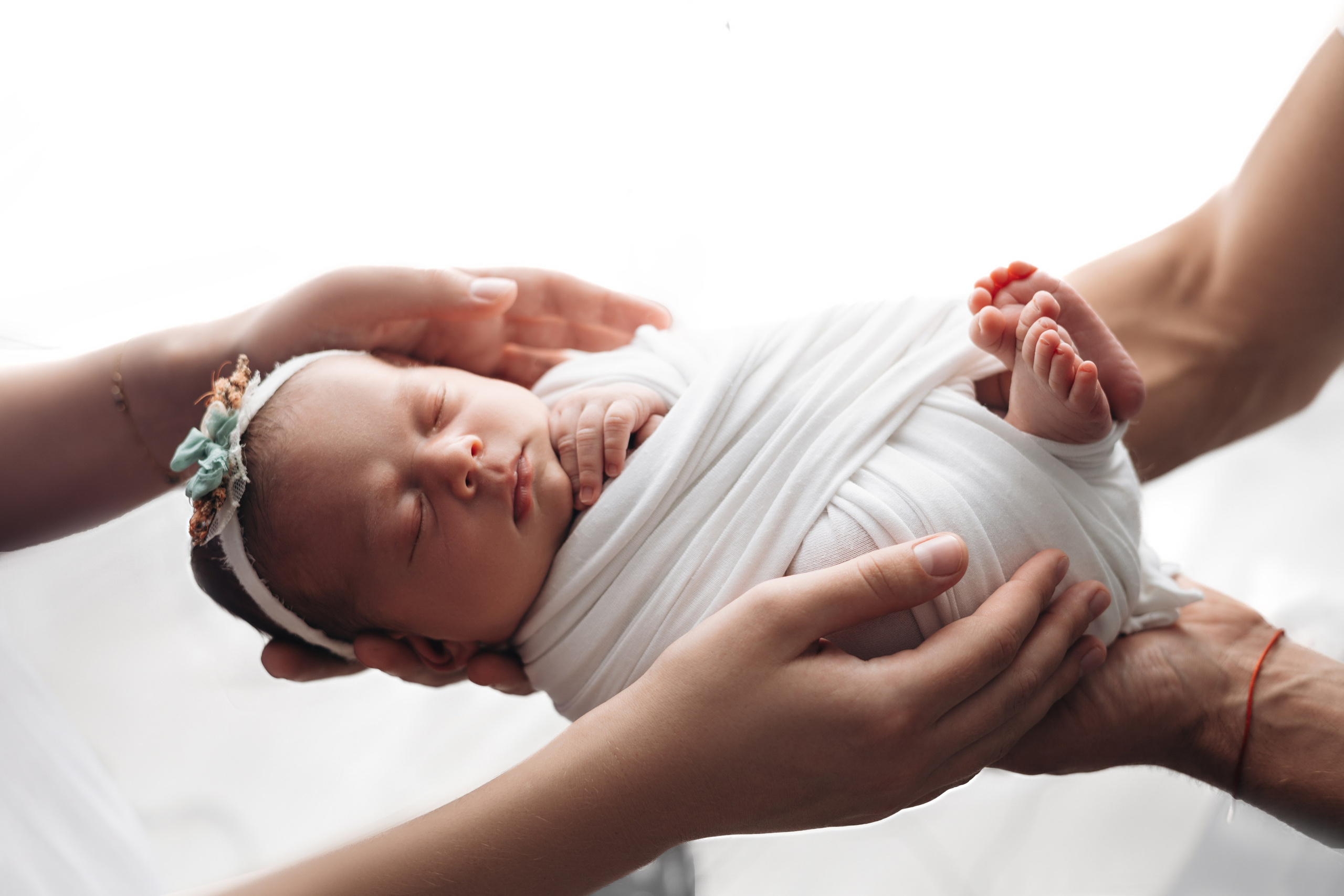 Девочки. Фотограф новорожденных и детский фотограф в Новосибирске