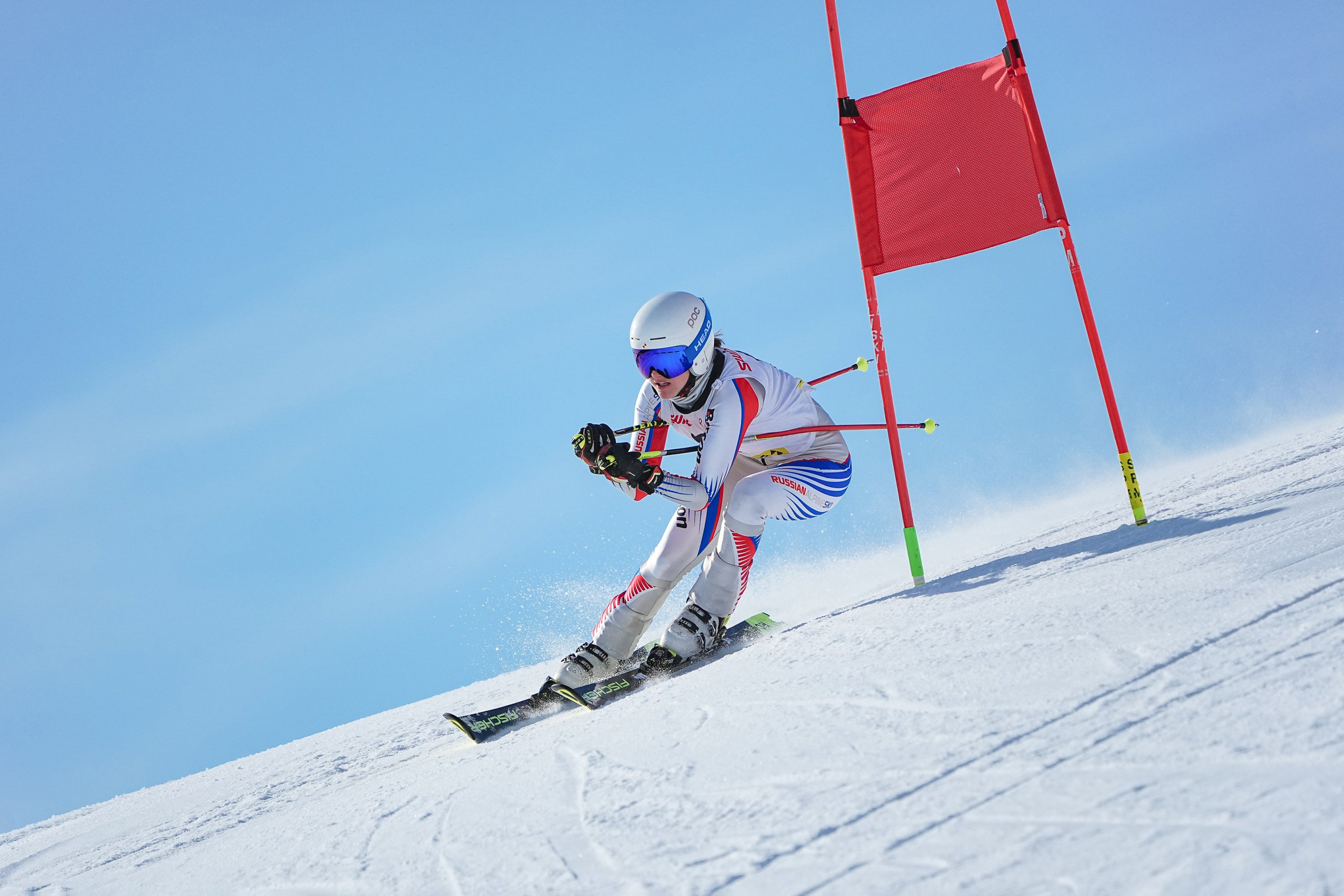 GS (Giant Slalom) - Слалом-гигант. Соревнования по горнолыжному спорту. Московская область, Шуколово