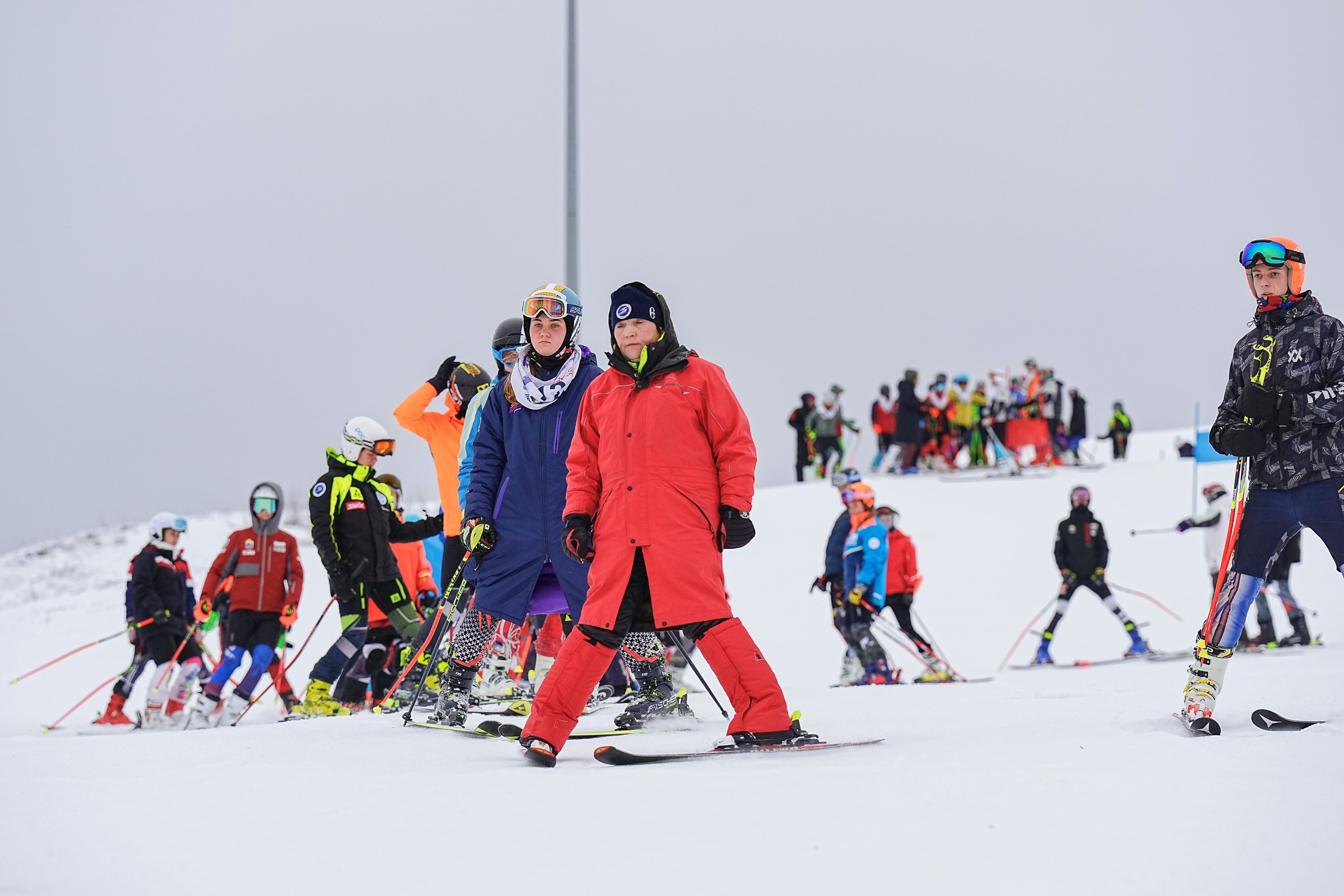 Горные лыжи. Первенство Центрального Федерального Округа. GS U16 Шуколово. Фотограф Студитский Евгений