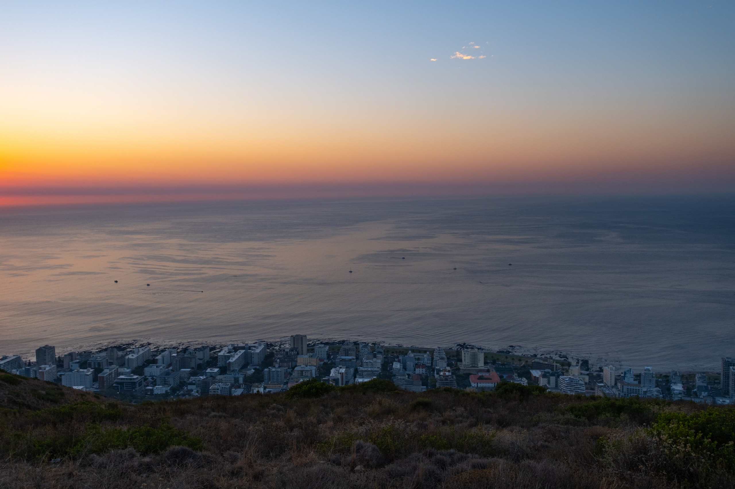 Морские котики и закат. Фотографии из путешествий