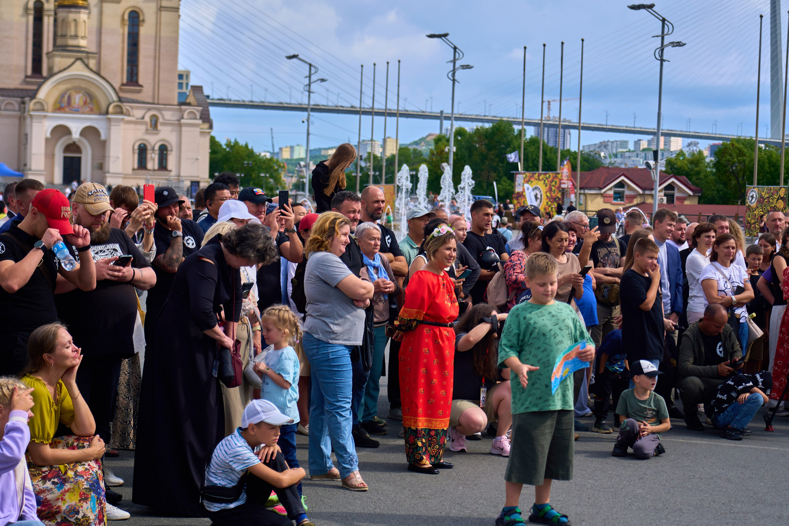 Фестиваль «Русский Двор». Фотограф во Владивостоке