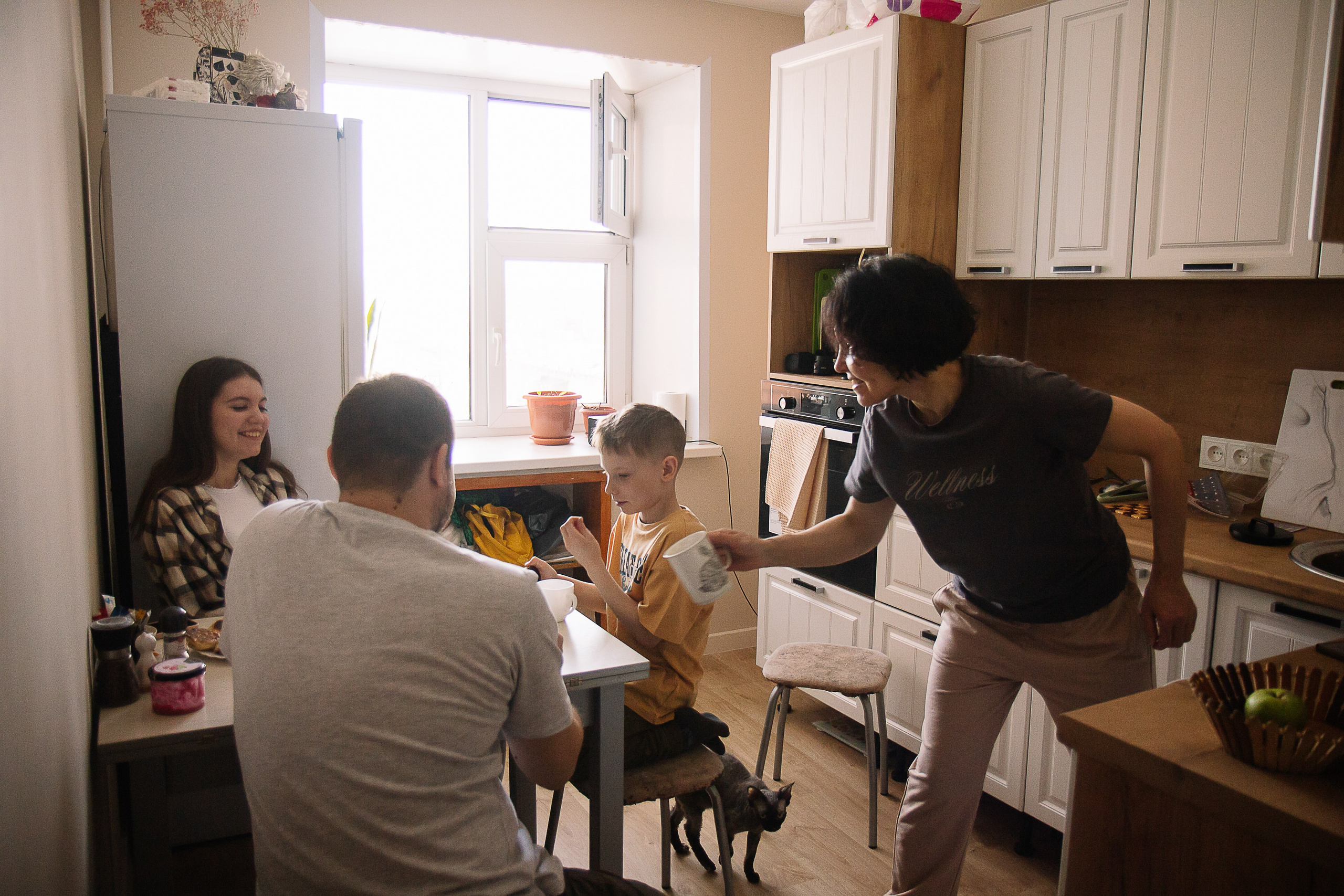 Домашняя фотосессия ремонт. Семейный фотограф в Томске Максимова Екатерина