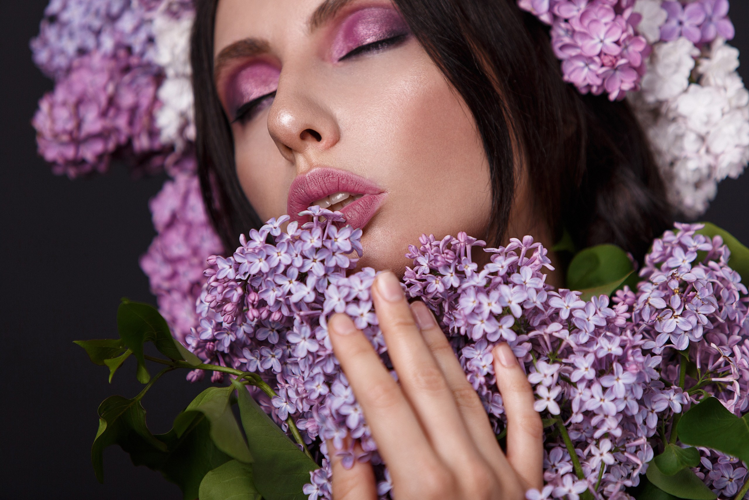 Елена и сирень. Художественный фотограф Александр Чуприна в Москве