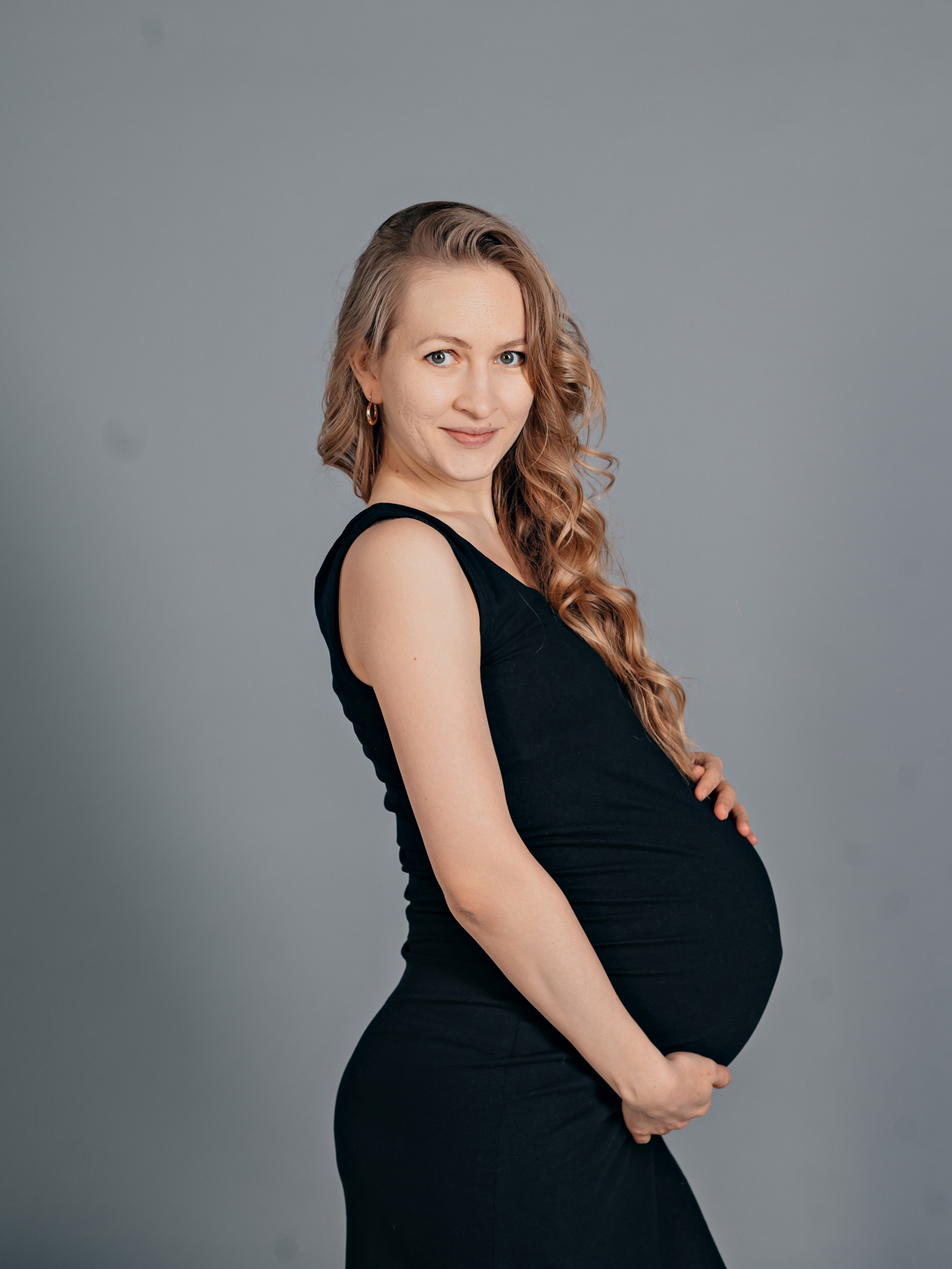 Семейная фотосессия в студии. Фотограф Москва