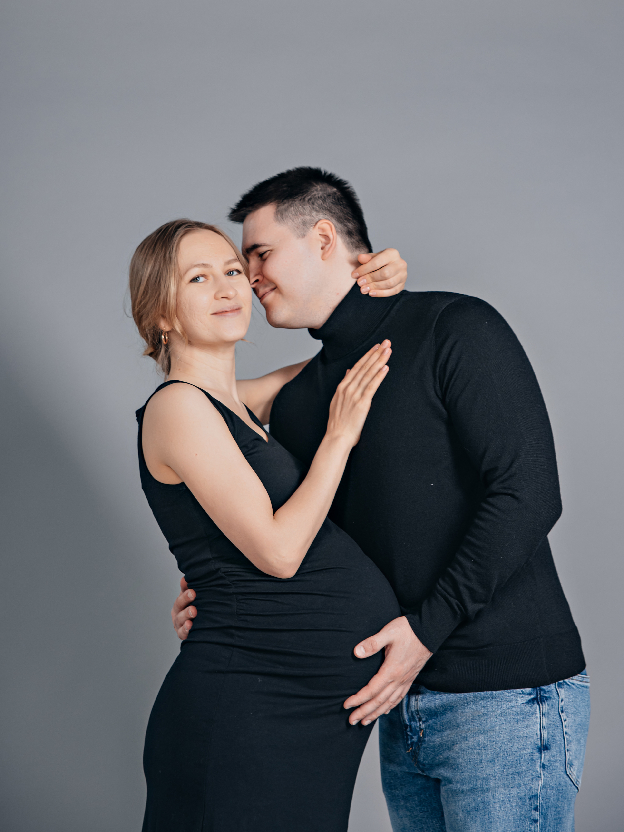 Семейная фотосессия в студии. Фотограф Москва