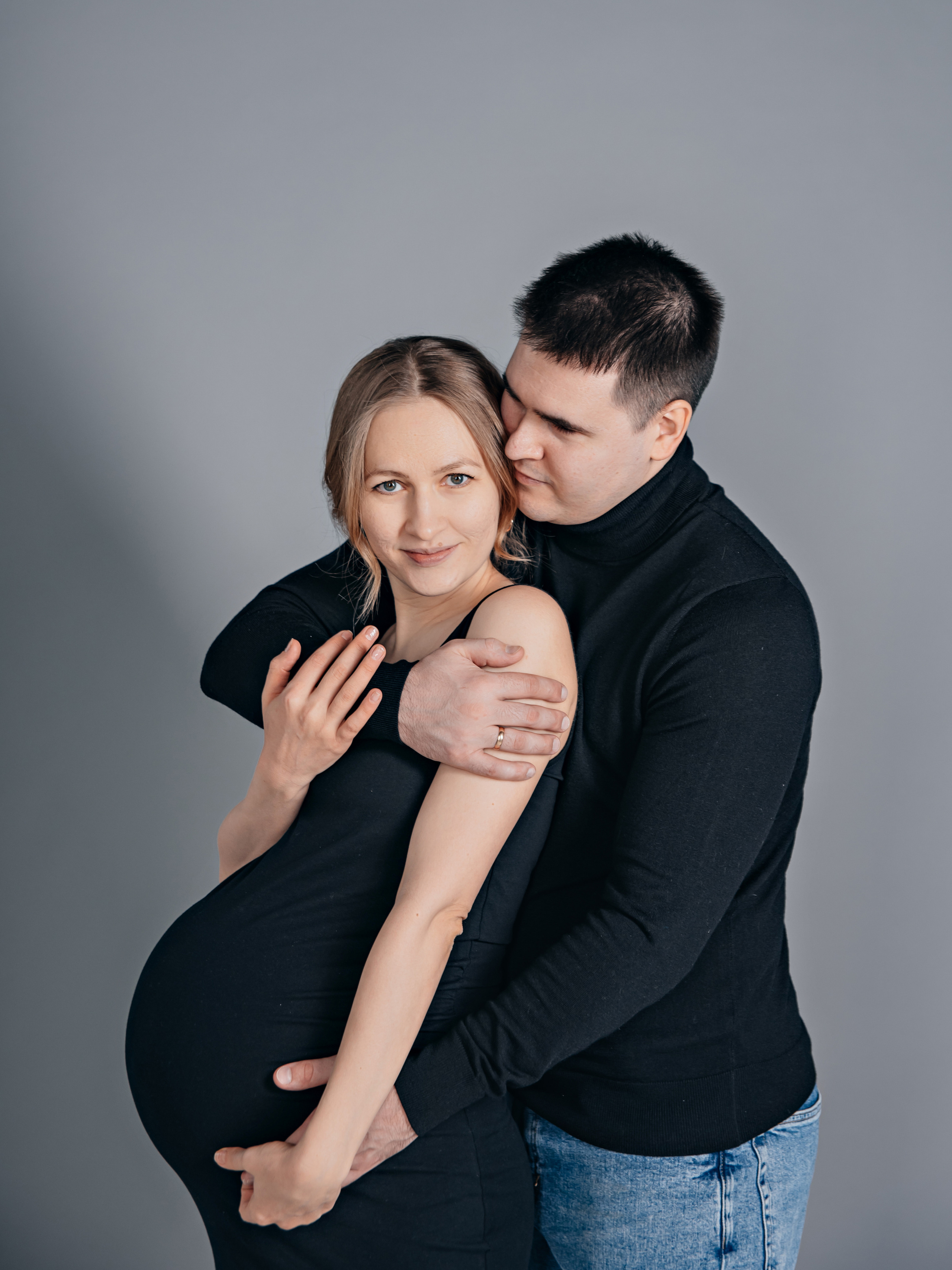 Семейная фотосессия в студии. Фотограф Москва