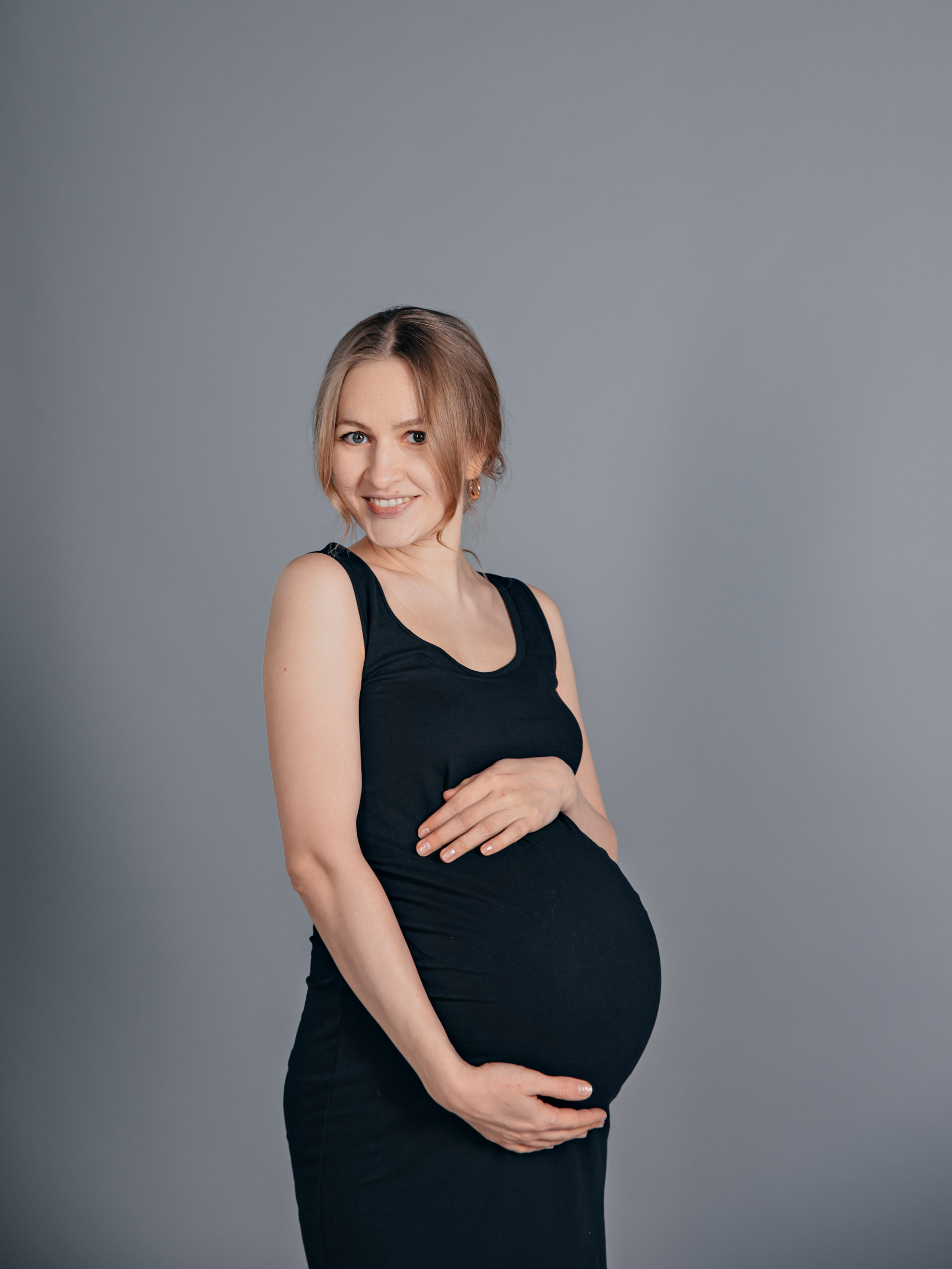 Семейная фотосессия в студии. Фотограф Москва