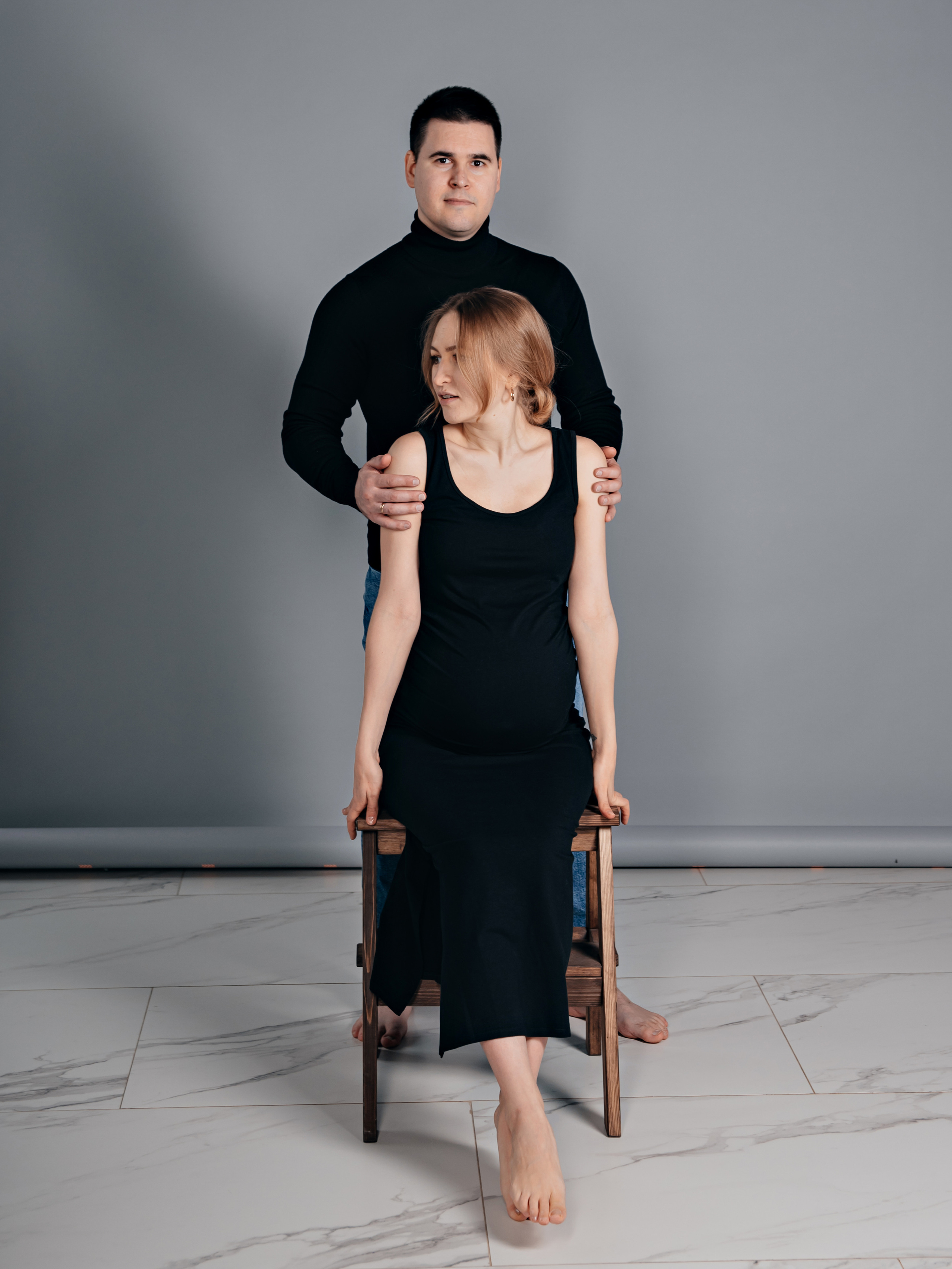 Семейная фотосессия в студии. Фотограф Москва