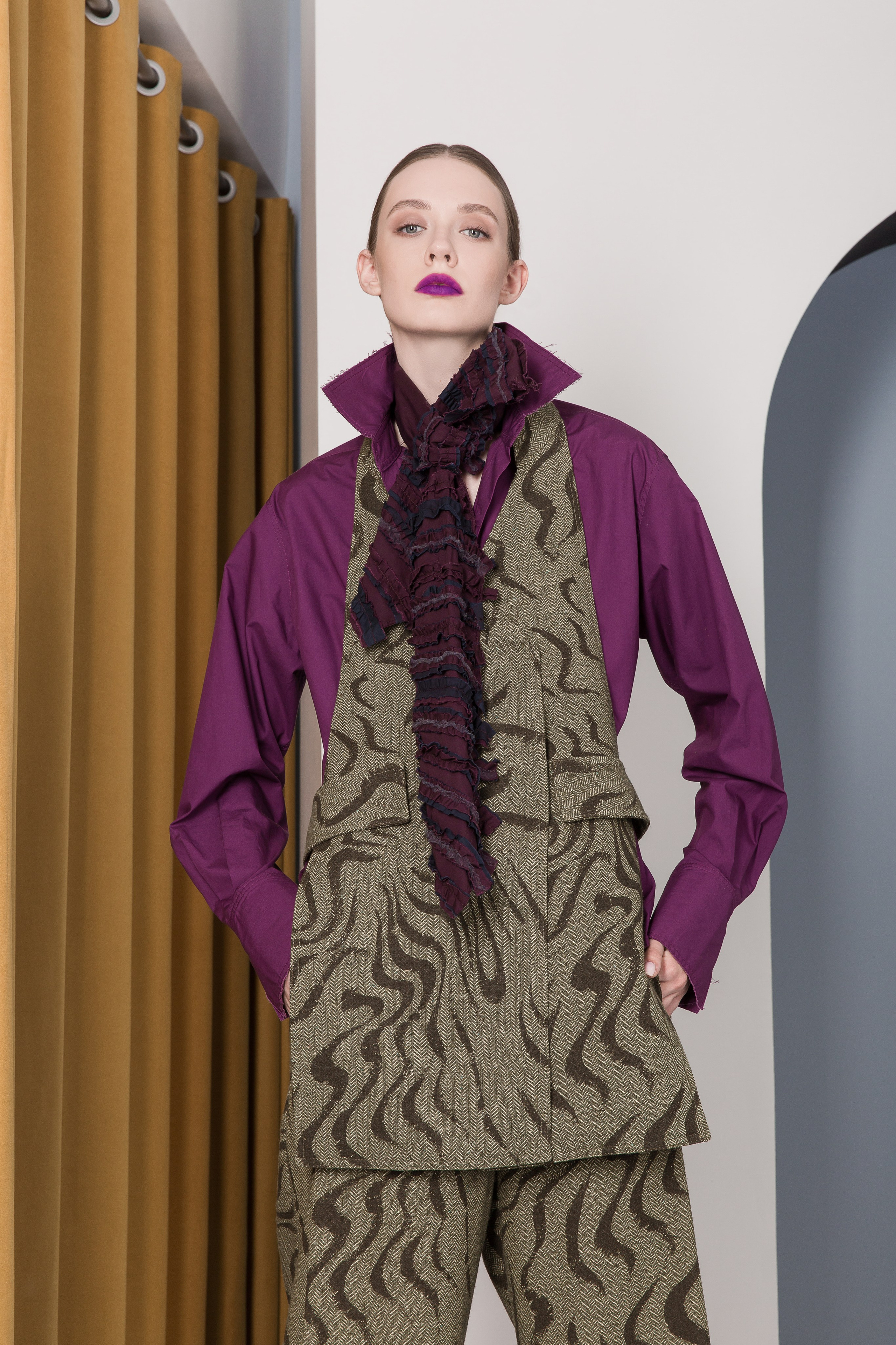 LookBook Winter 2022-2023 fo CROKI. Photographer Anna Arzamastseva