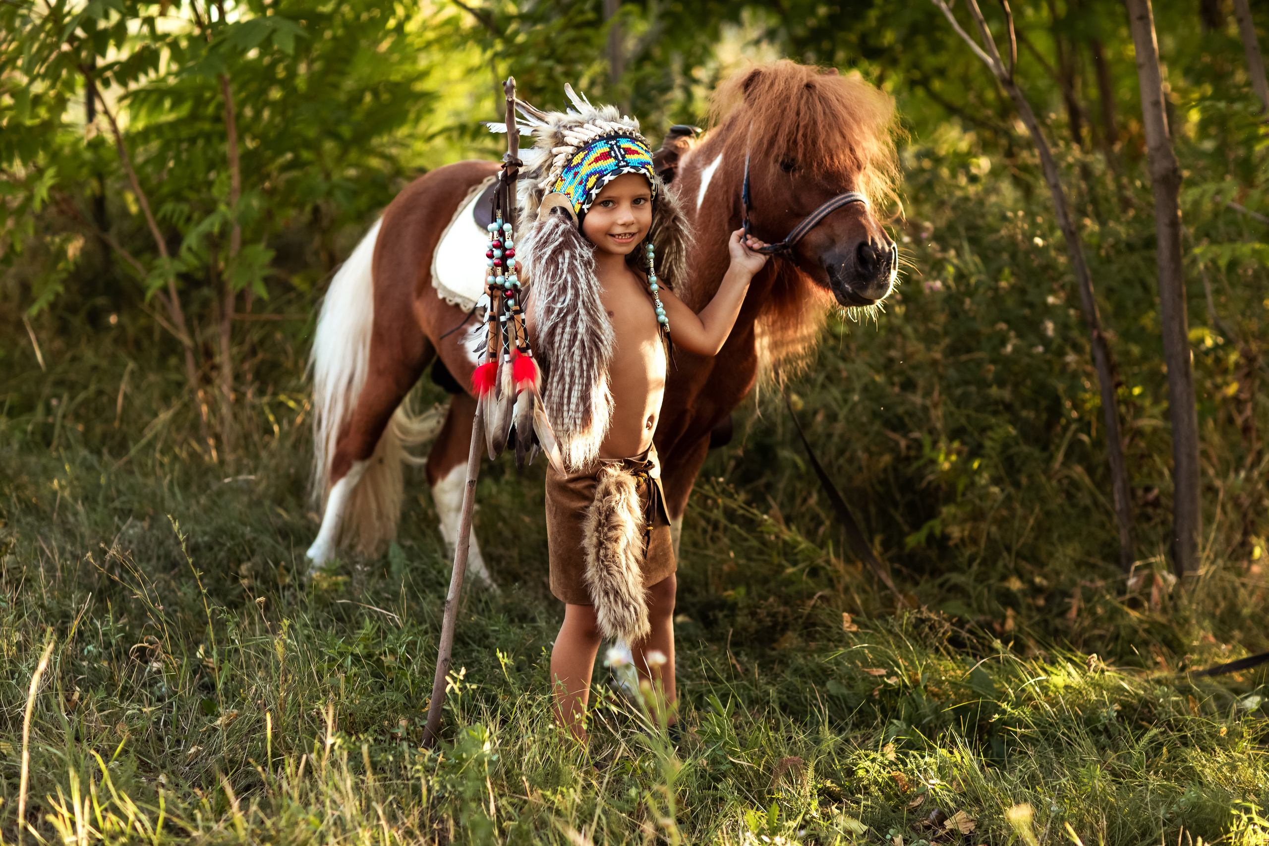 Индейцы. Семейный фотограф в Донецке Елена Горбатенко