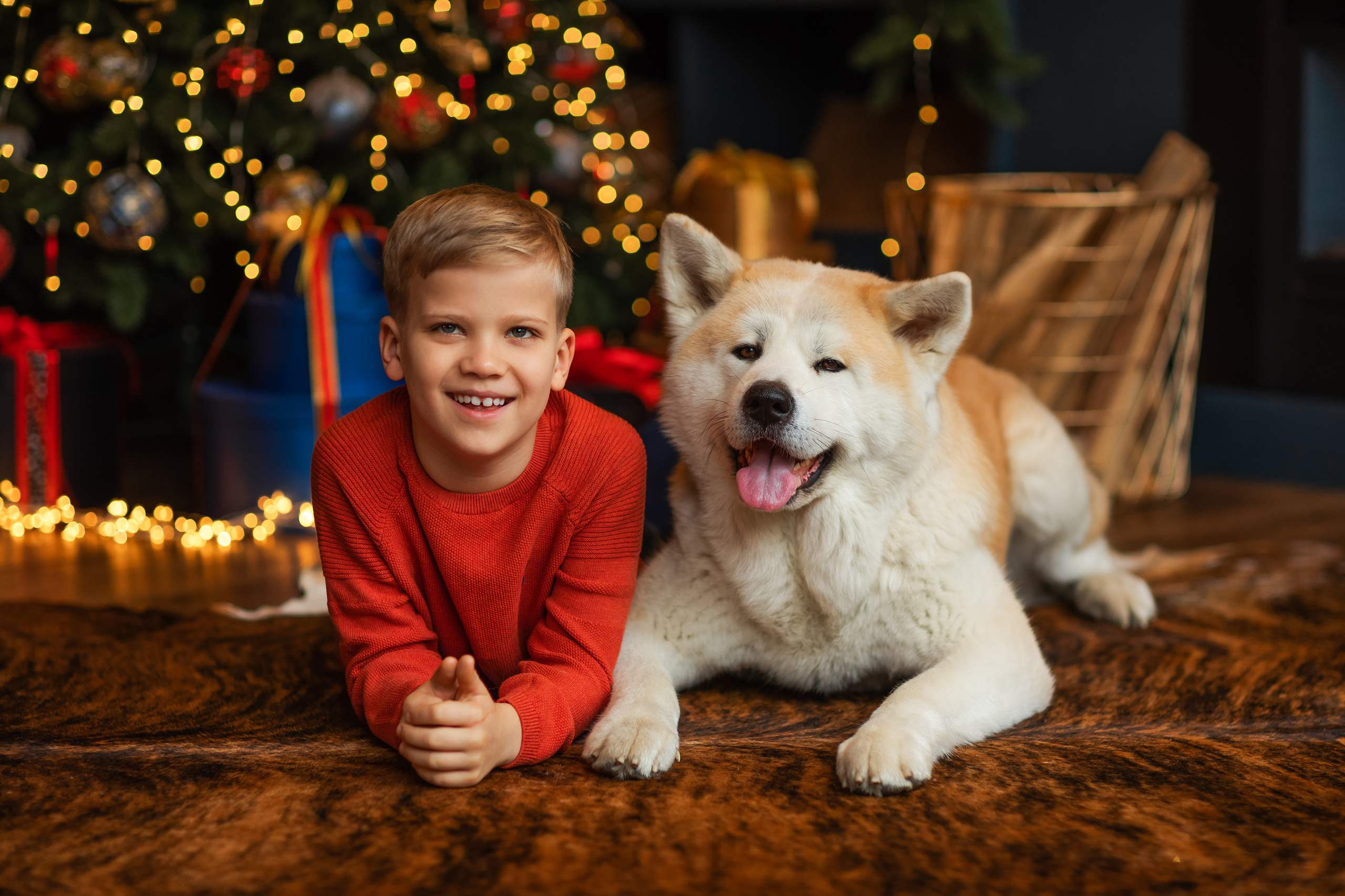 С щенками. Семейный фотограф в Донецке Елена Горбатенко