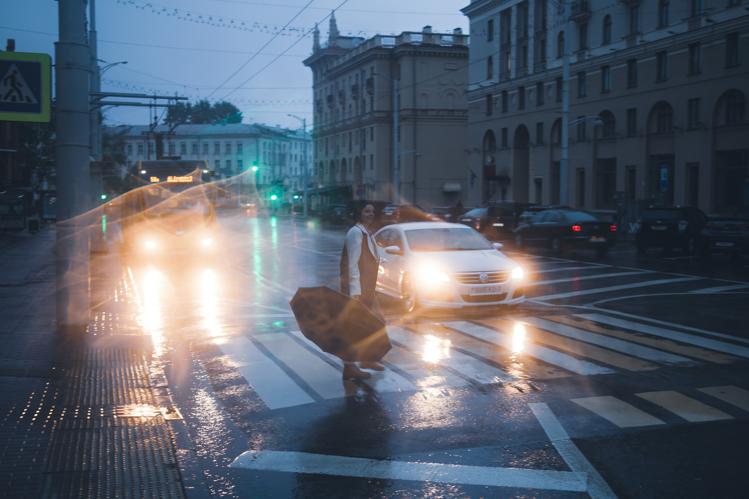 Фотосессия на вокзале