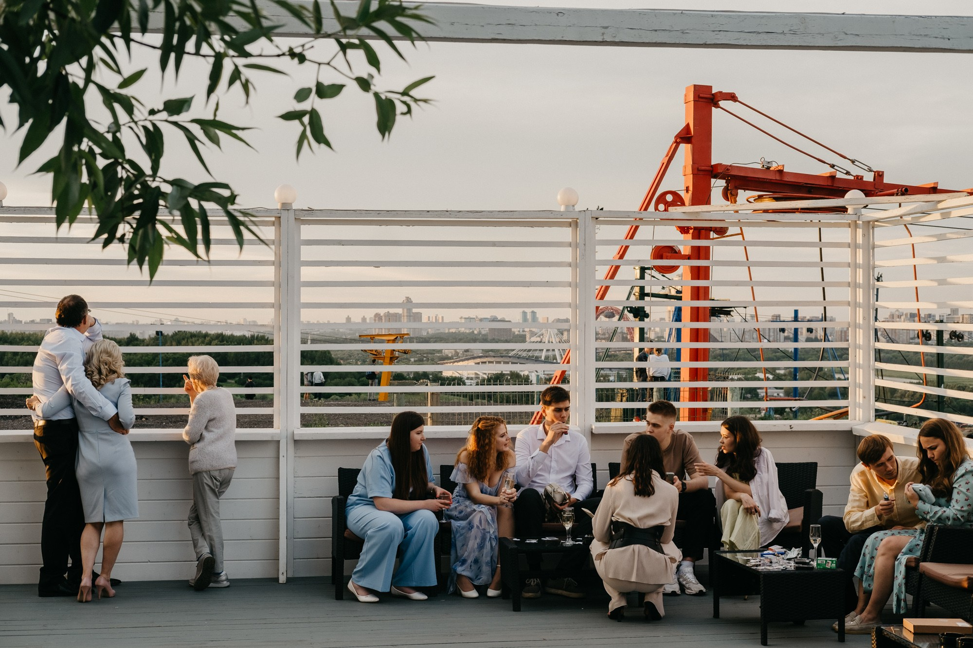 На высоте. Свадебный фотограф Александра Тюлякова