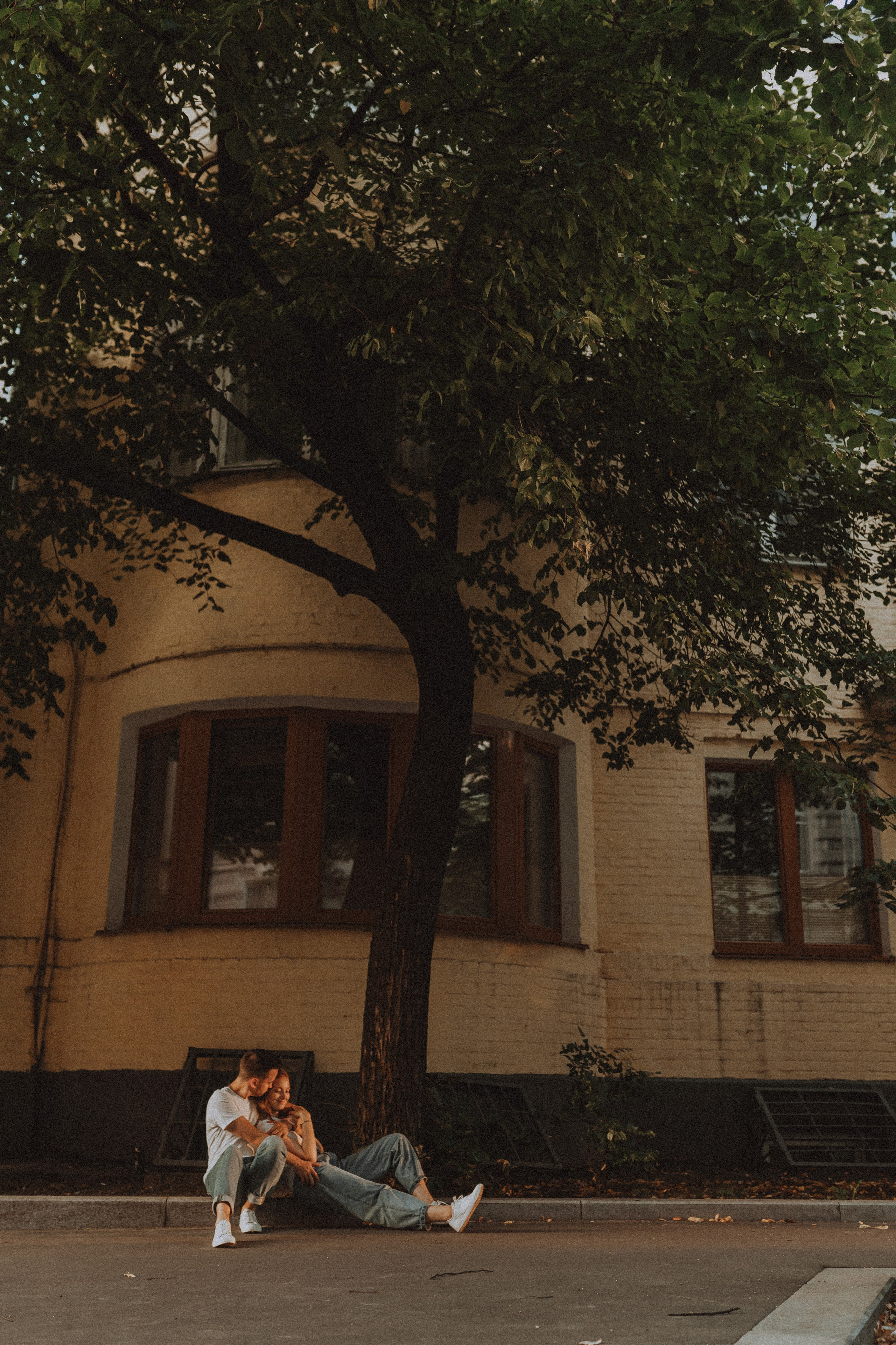 Двое в центре города. Семейный и свадебный фотограф в Москве Оксана Гапеева