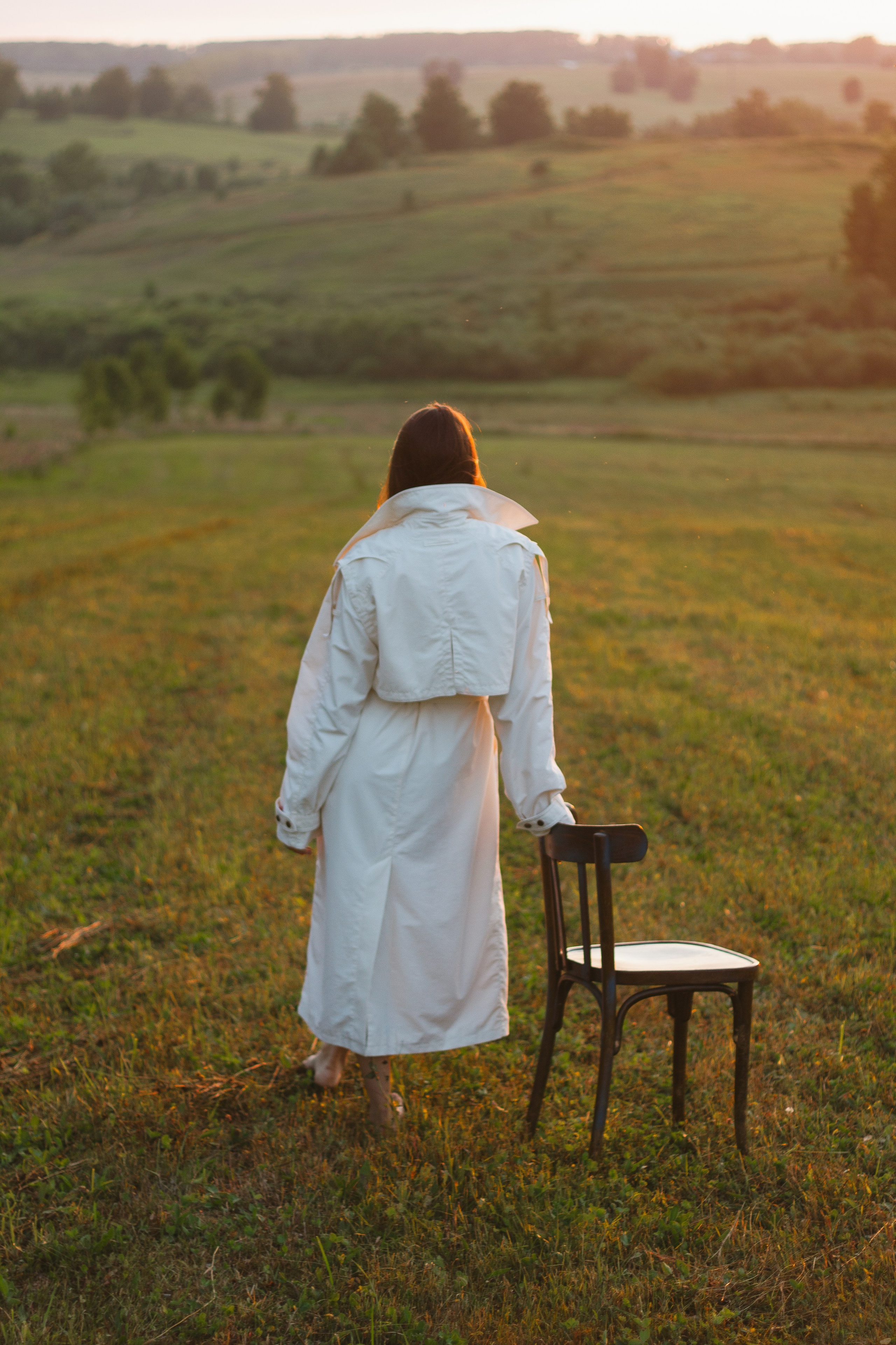 Оля, закат. Анастасия Дубцова. Фотограф в Кемерово