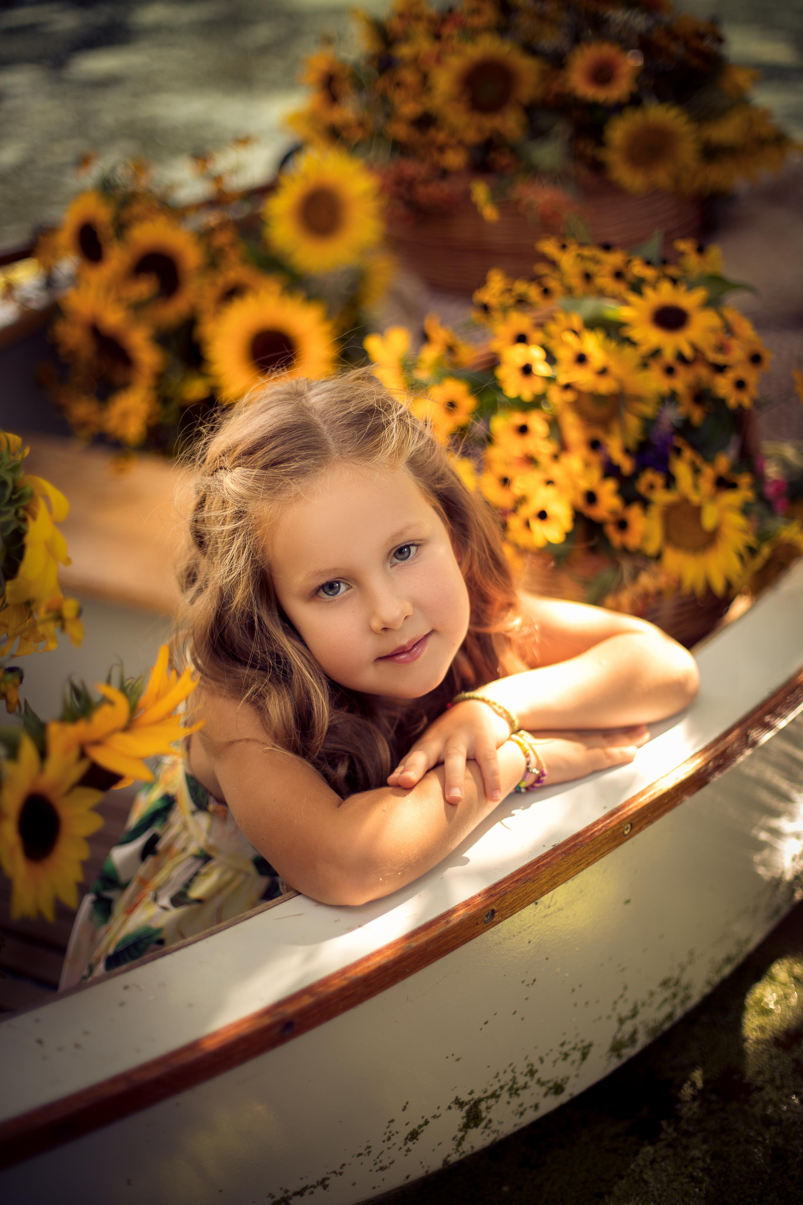 Подсолнухи. Фотограф-портретист в Волгограде Алёна Зверева