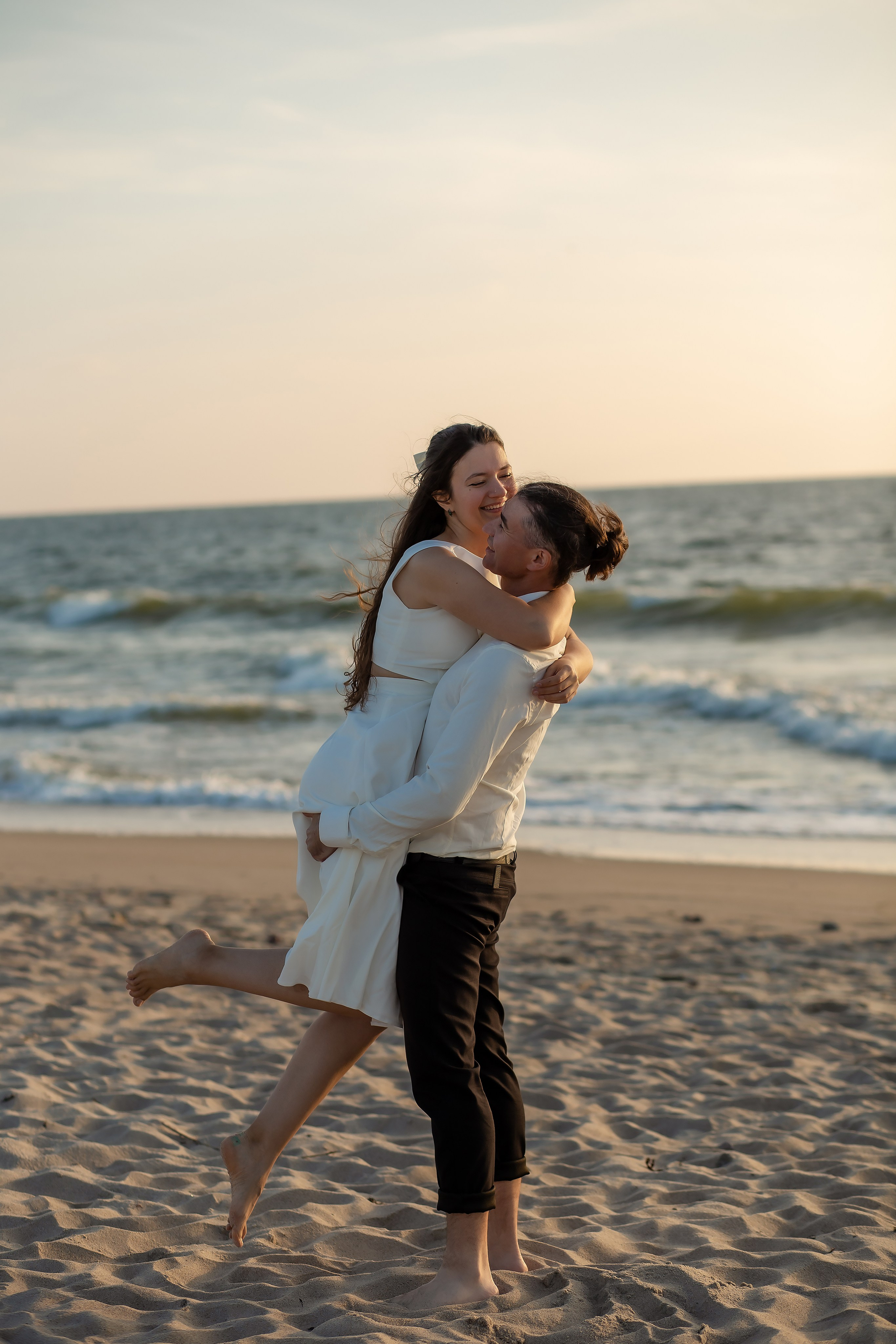 Ирина и Данил. Закат. Фотограф в Калининграде Решетникова Алина