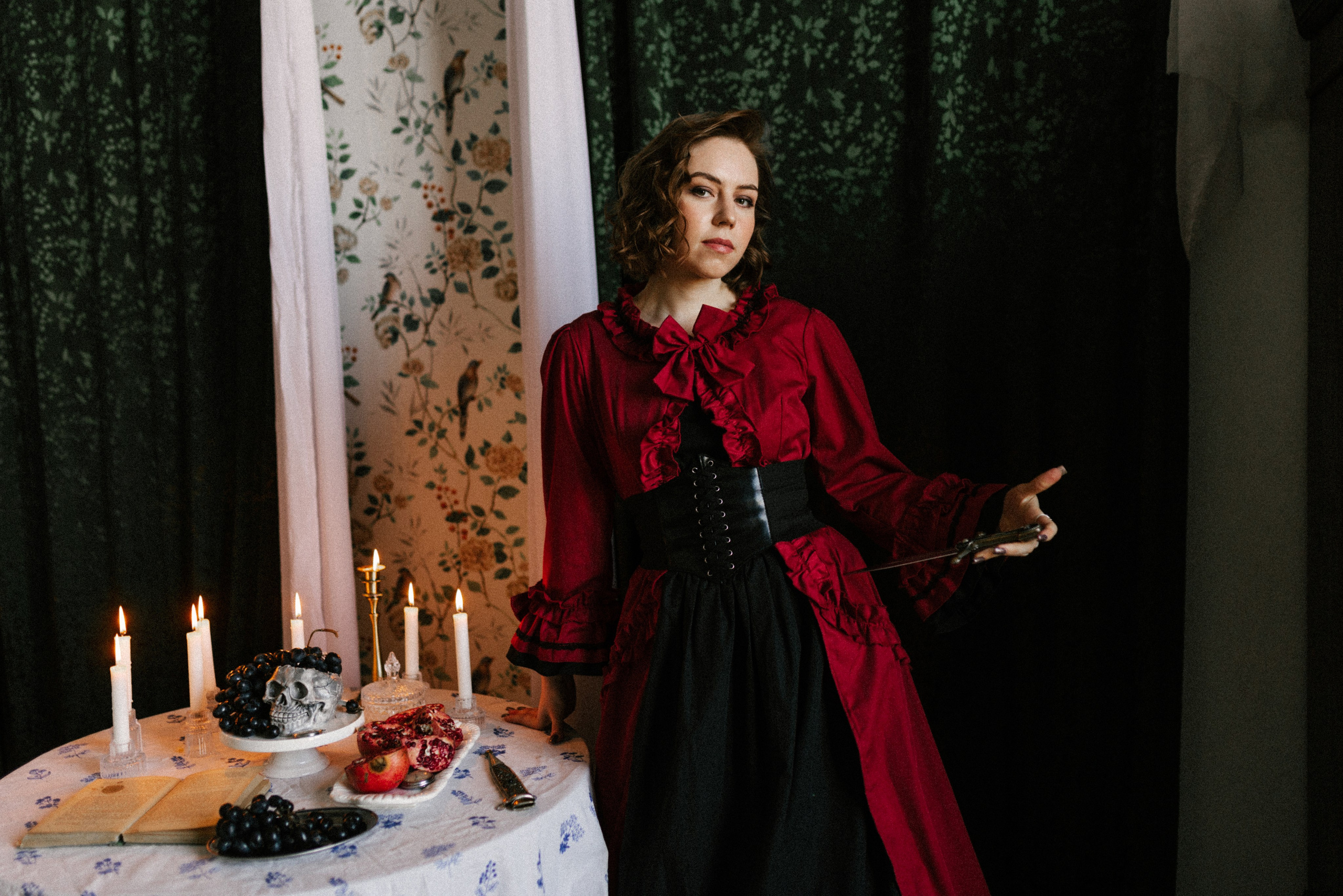 Красное-черное настроение. Свадебный и портретный фотограф — Мария Костина