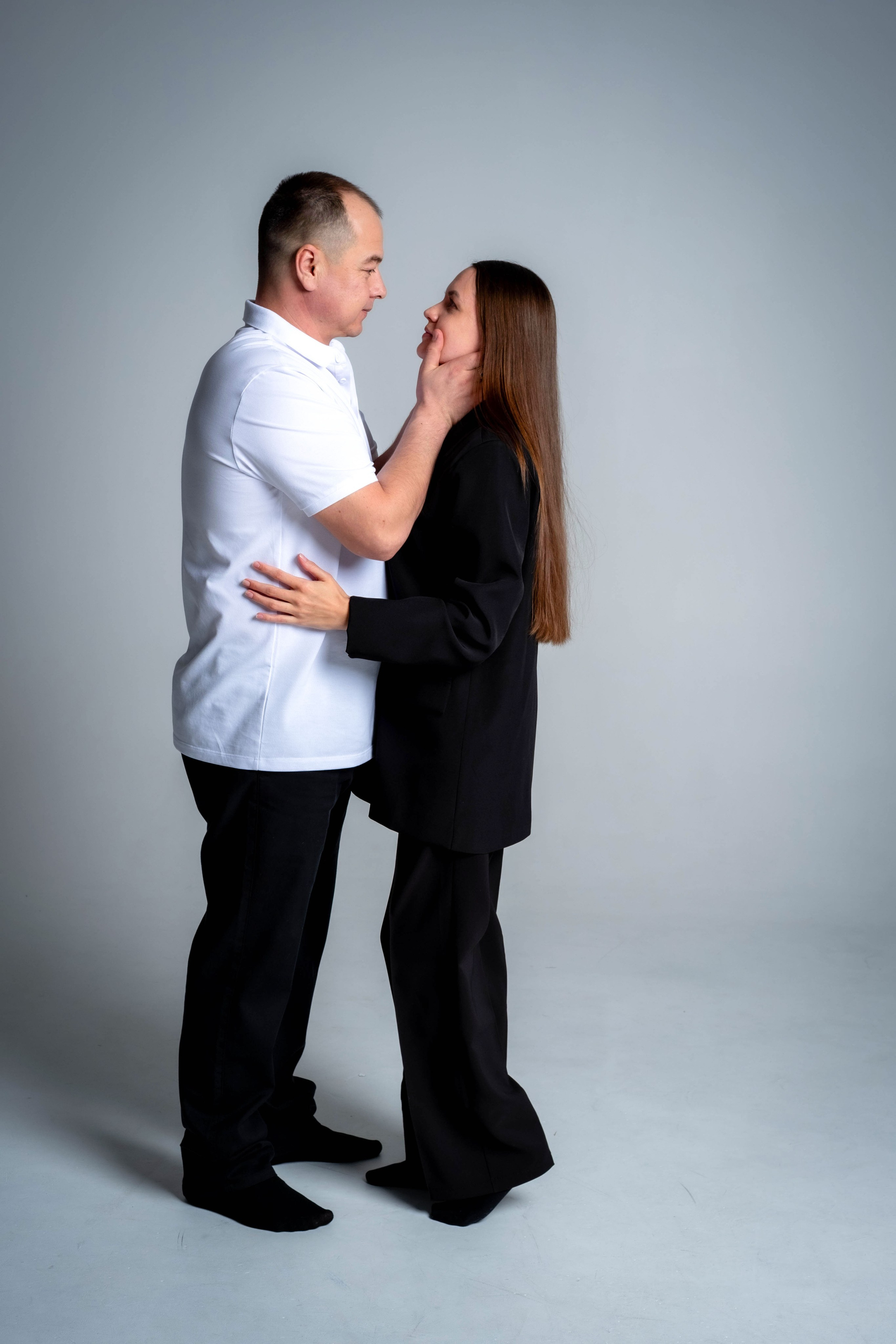 Семейная пара. Студийный, портретный, семейный фотограф Южно-Сахалинска Яна Радаева