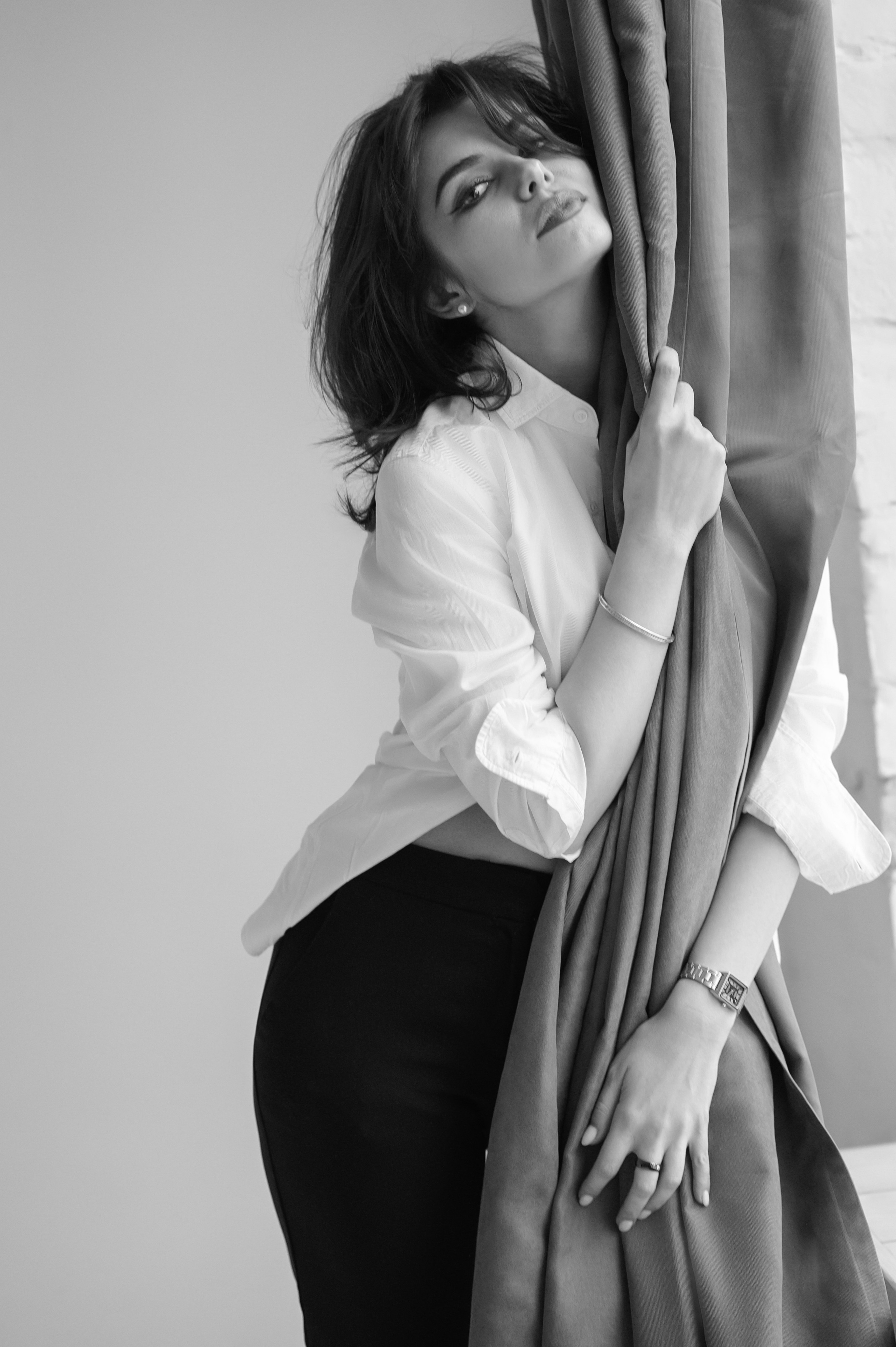 Студийная фотосессия с естественным светом для Риты