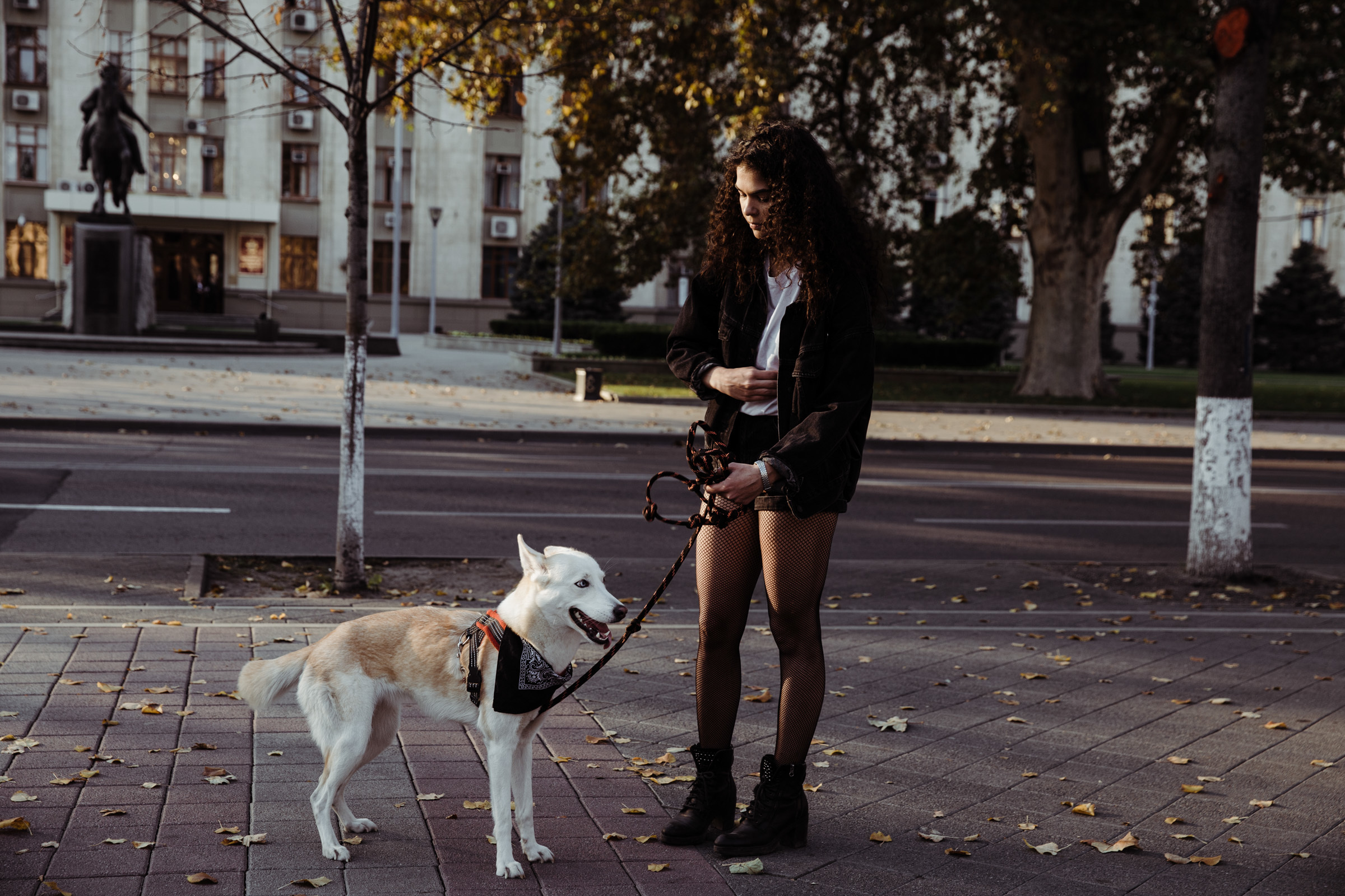 Осенний день / Яна&Ники. Фотограф Алутера Ирина