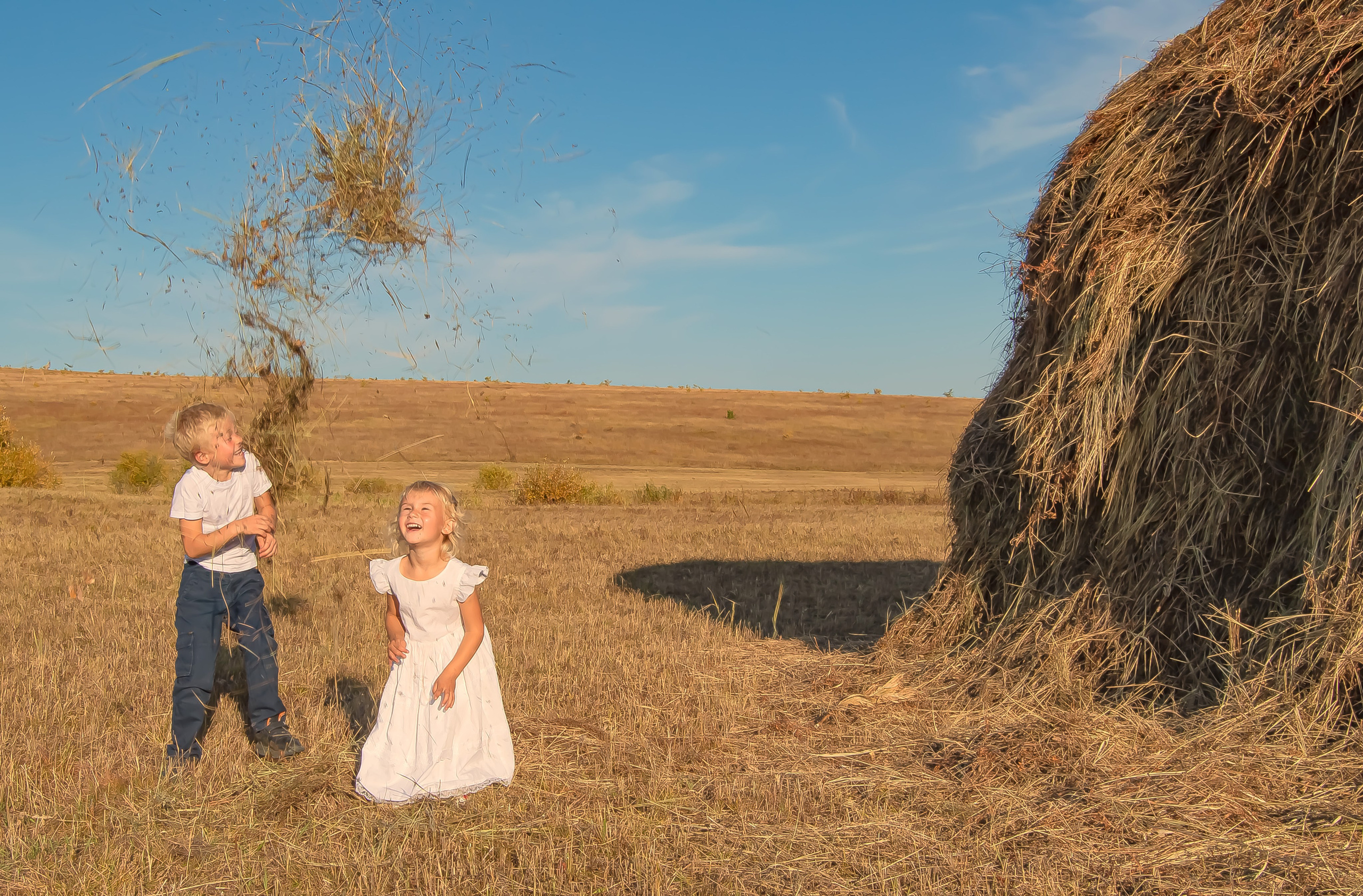 Пшеничное поле — Анастасия. Фотограф Юлия Левандовская, п.Ясногорск