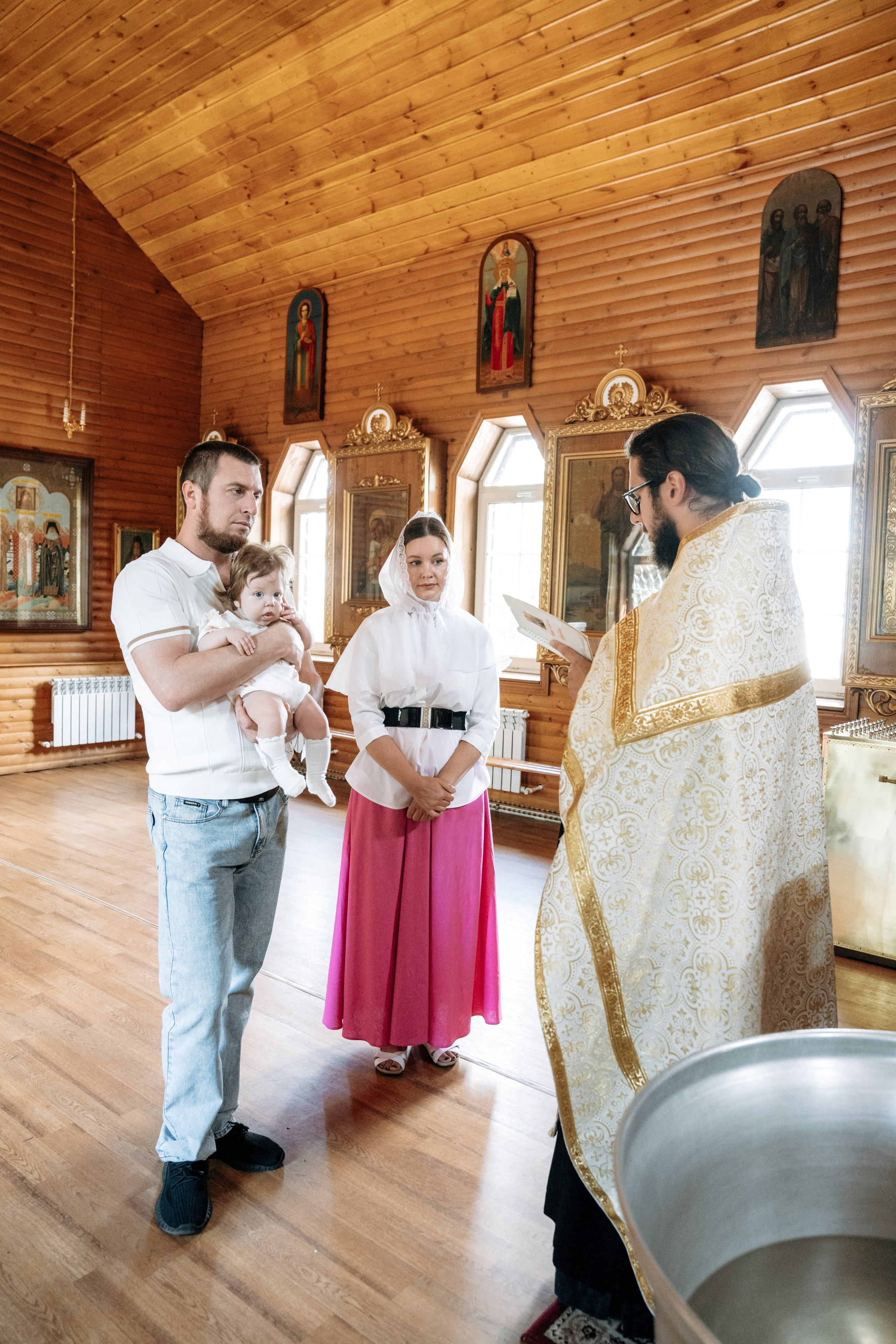 Крещение малышки. Семейный и свадебный фотограф в Ульяновске Арина Авдеева