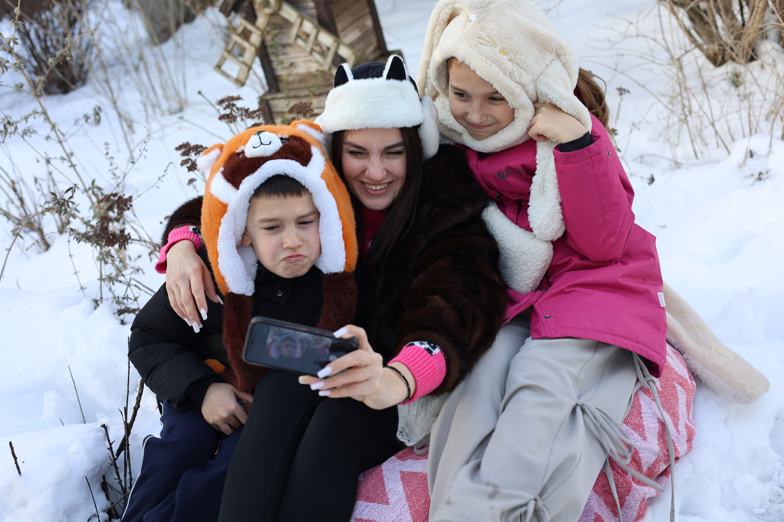 Зимние картинки. Семейный и портретный фотограф в Краснодарском крае, Ростовской области и Москве