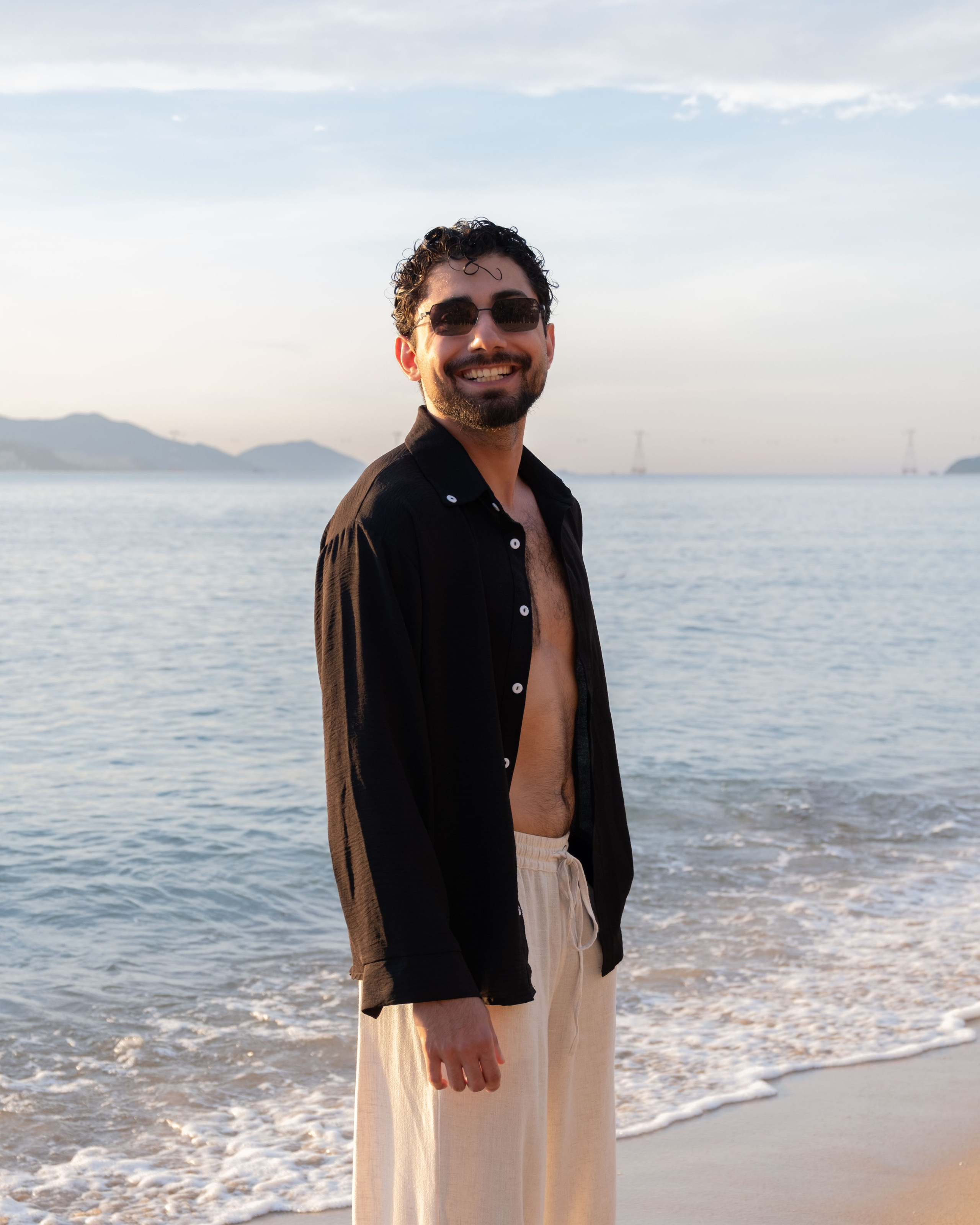 Portrait of a man. Khalil. Portrait photographer Nha Trang | Julia Meshanina