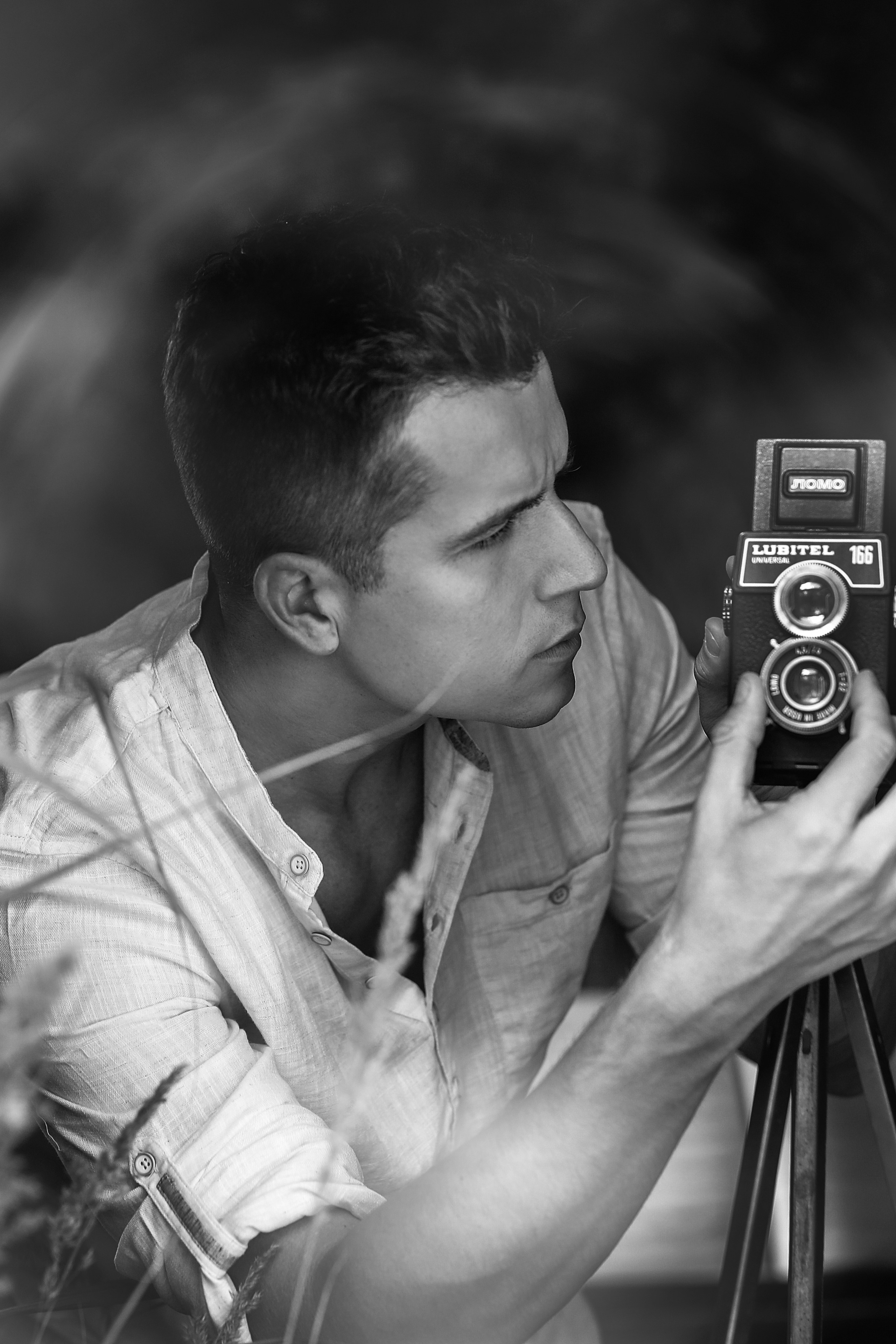 Писатель в Drozd House. Фотограф Анастасия Залевская