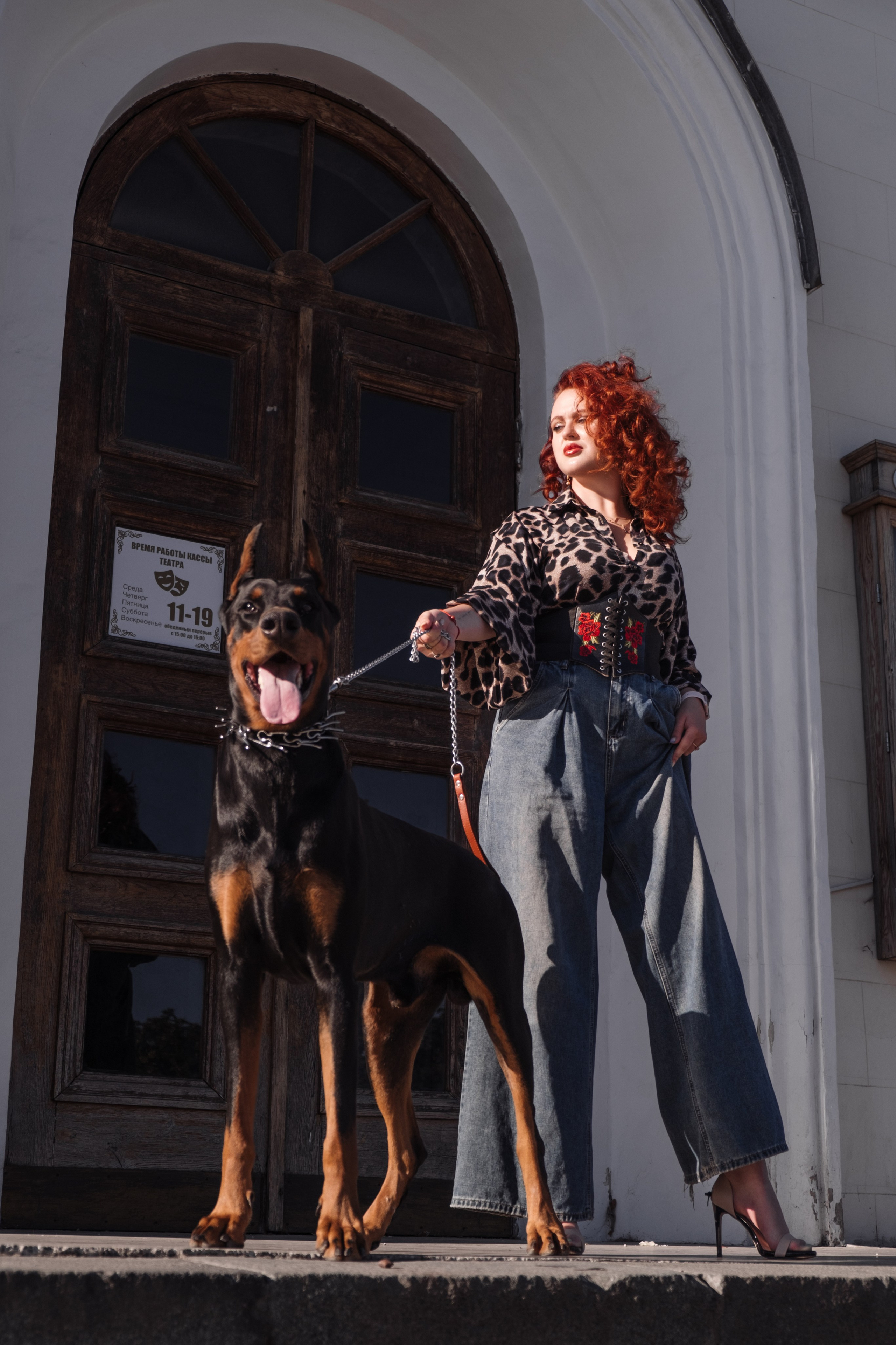 Фотосессия с Доберманом. Профессиональная фотосъемка в Крыму. Натуральные эмоции и живые кадры. Забронируйте дату прямо сейчас!