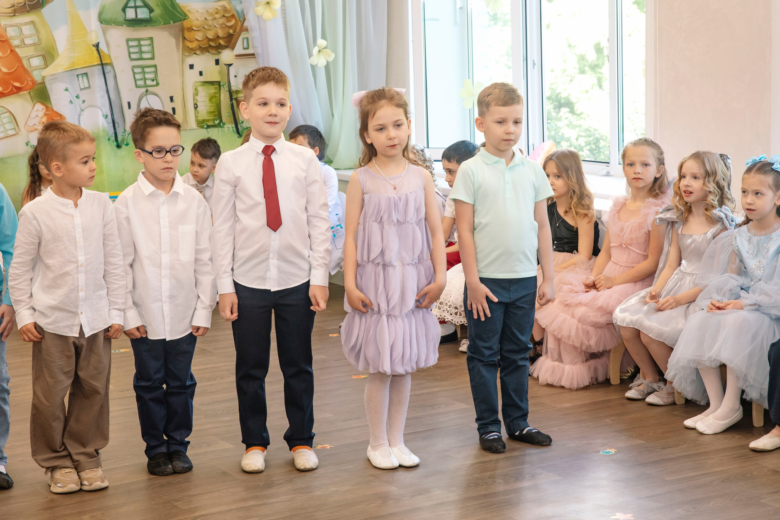 Выпускной в детском саду Маргаритка Курчатовская школа. Фотограф в Москве Яна Полосина