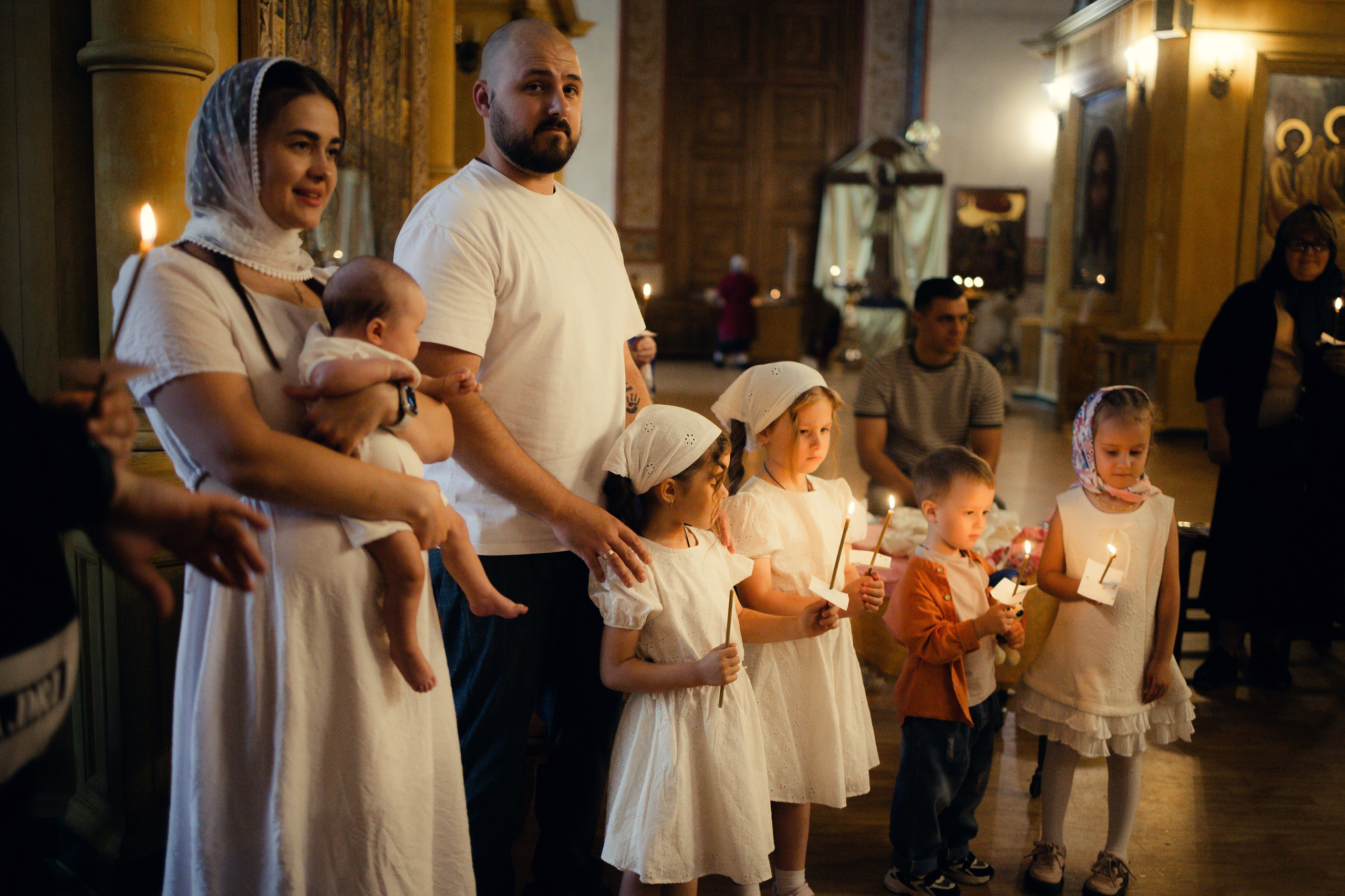 Фотосъемка Таинства Крещения. Фотограф Карпачан Анастасия