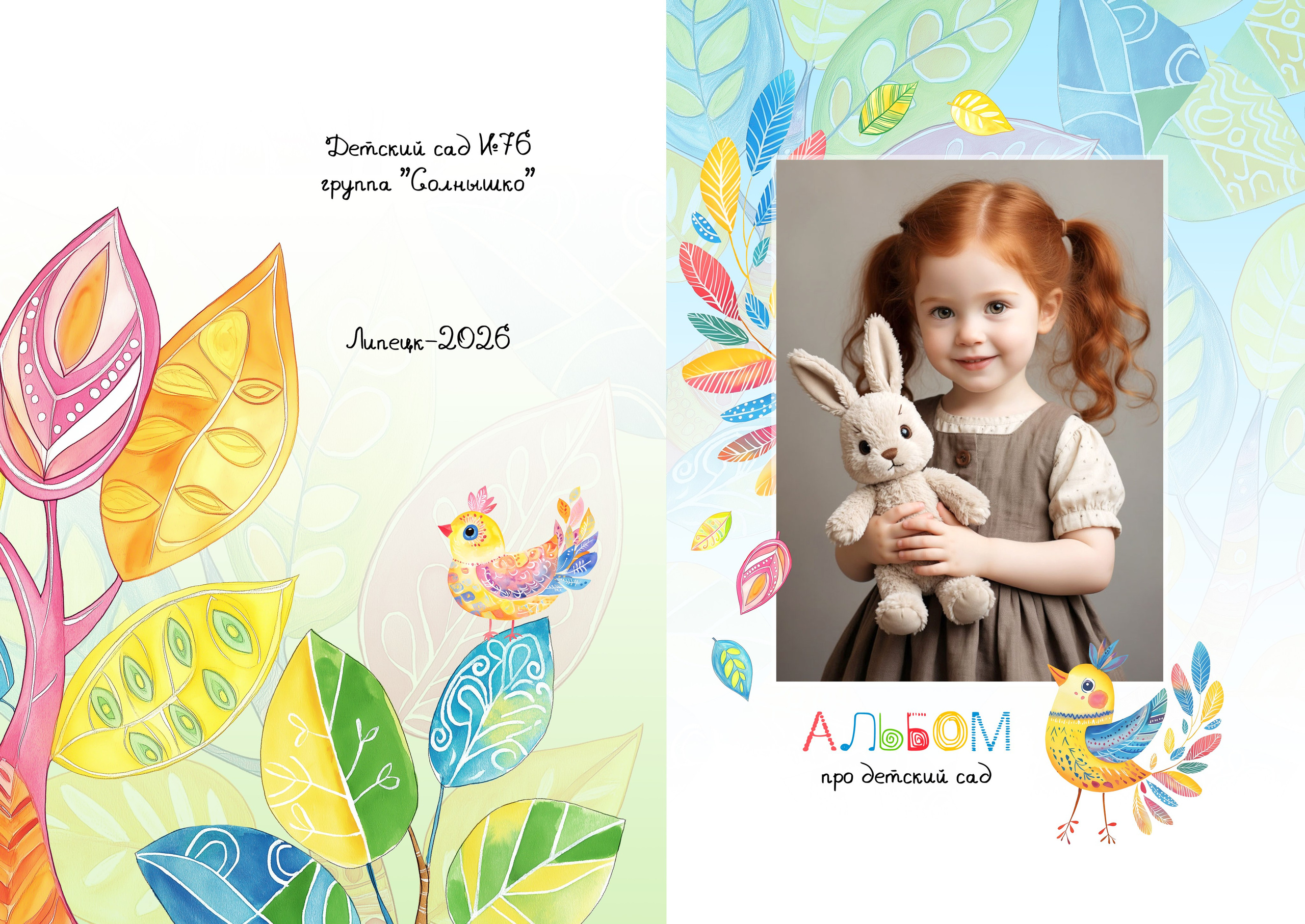 1400 Альбом выпускной для детского сада. Medlori fotobook Выпускные альбомы в Липецке Лариса Медведева