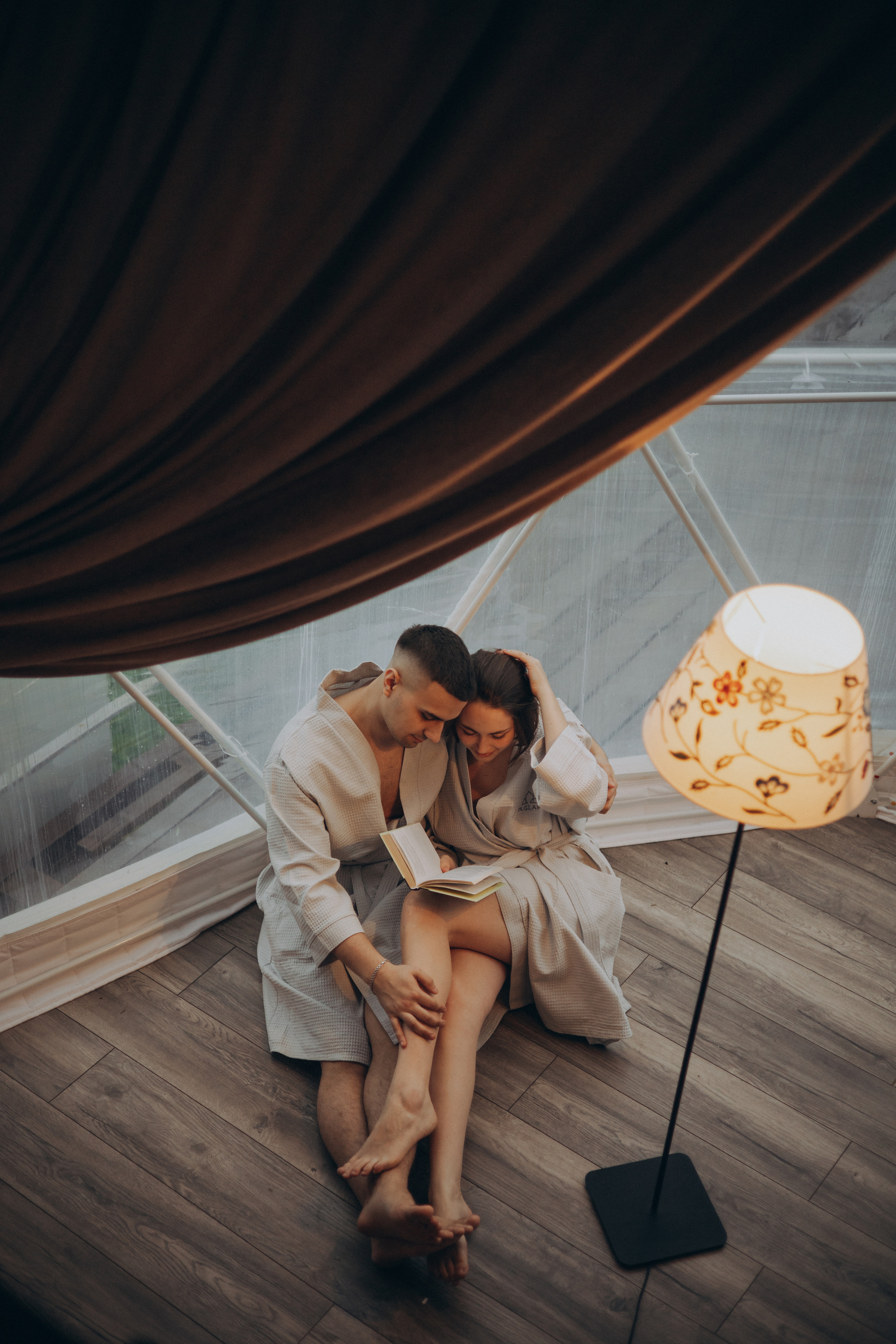 Уютный вечер под дождем Ya Glamp. Свадебный и семейный фотограф в Белгороде Юлия Першина