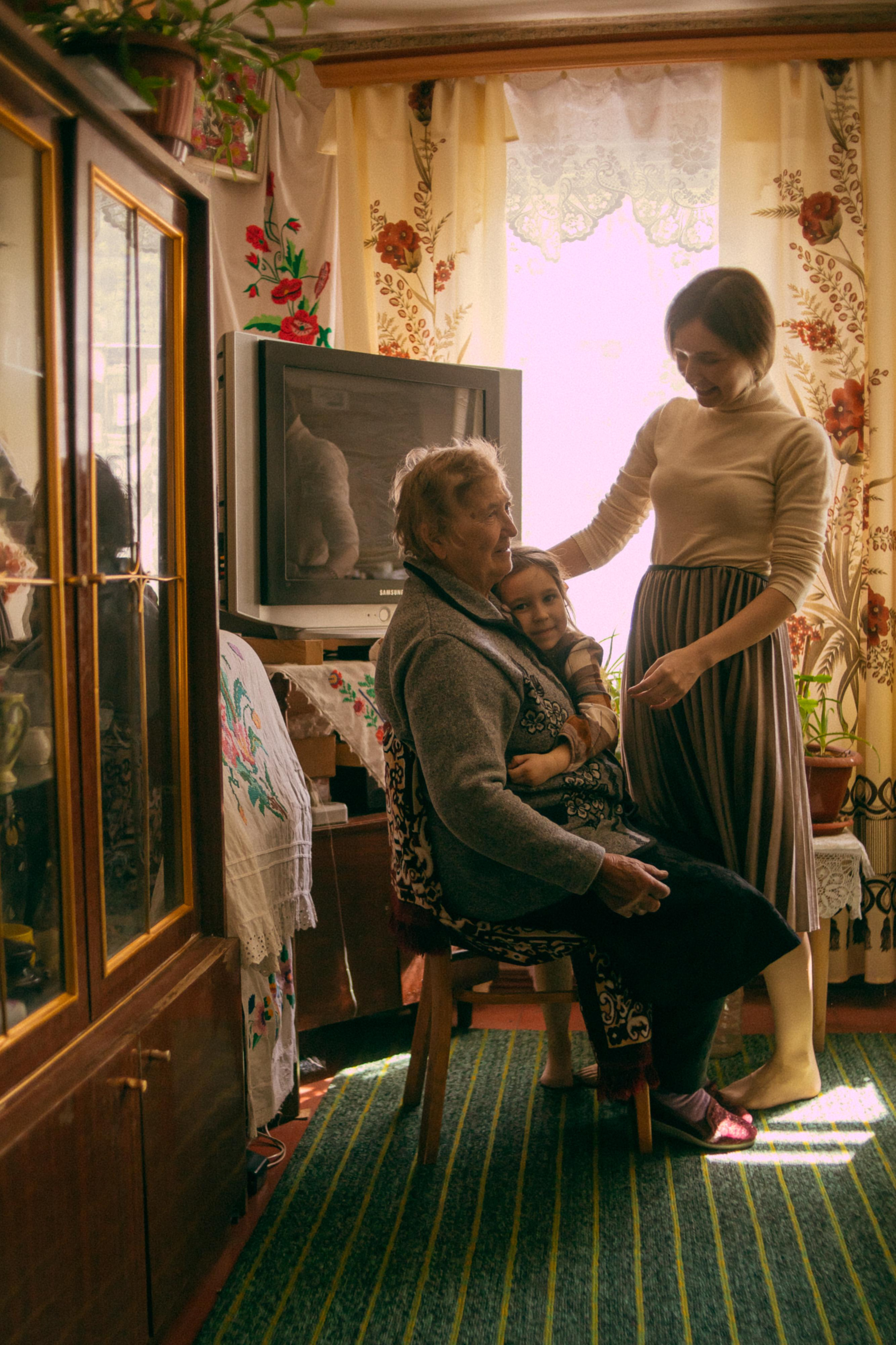 В гостях у бабушки. Свадебный и семейный фотограф в Белгороде Юлия Першина