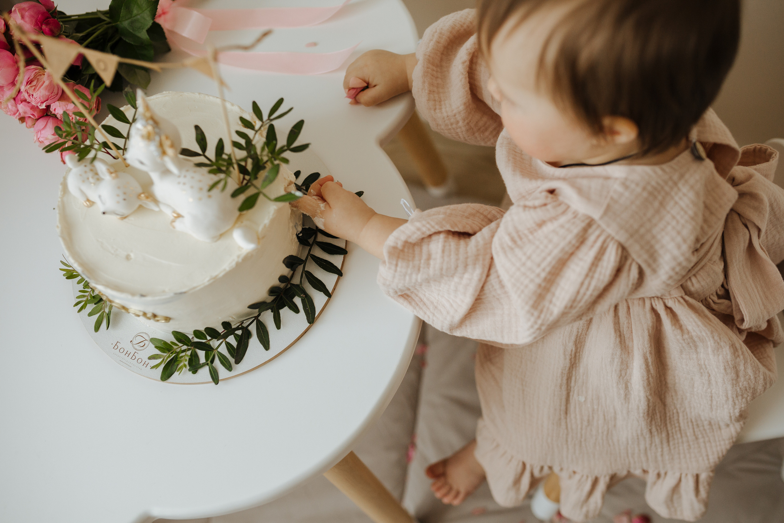 Домашний годик Николь. Свадебный и семейный фотограф в Белгороде Юлия Першина